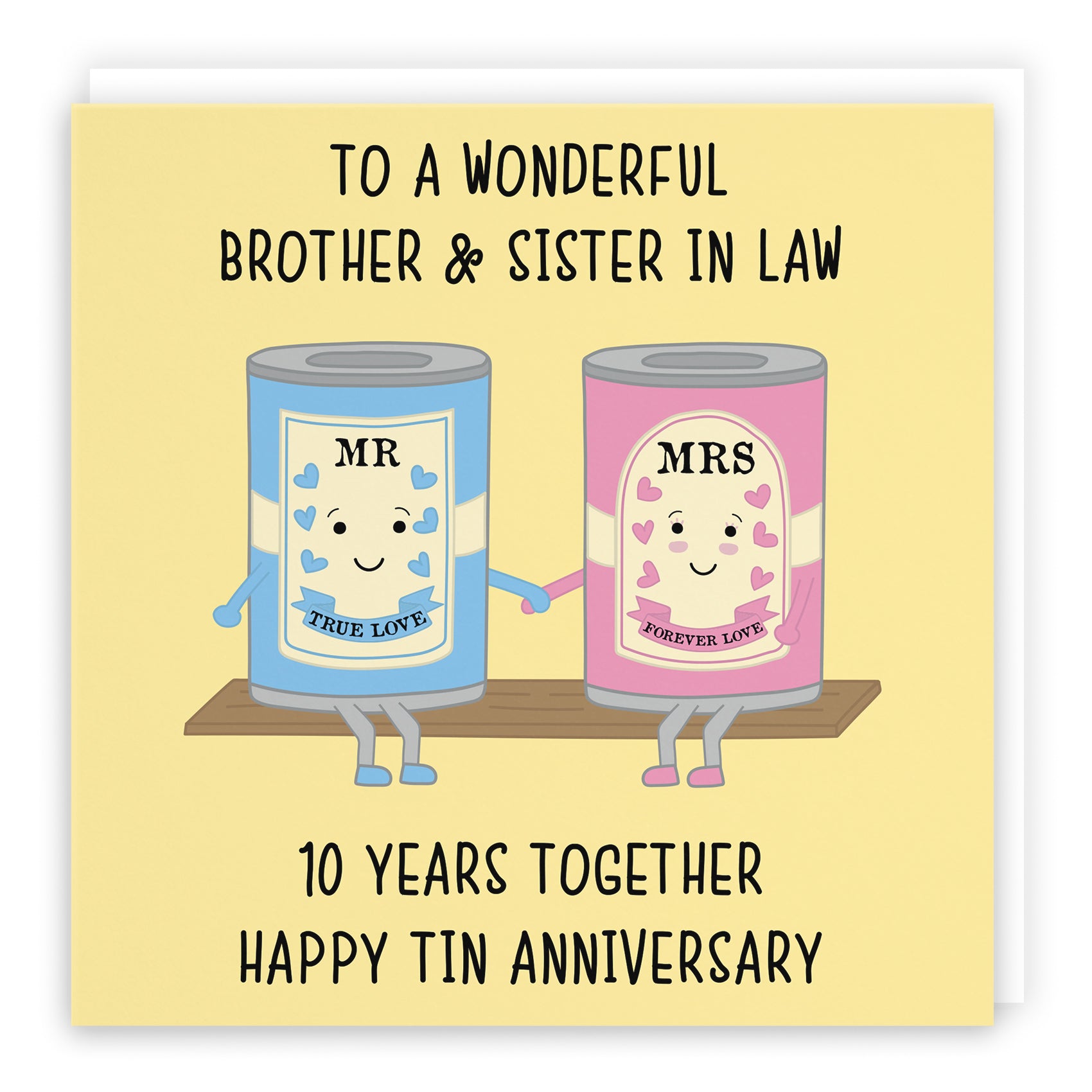 Cute Anniversary Card Iconic
