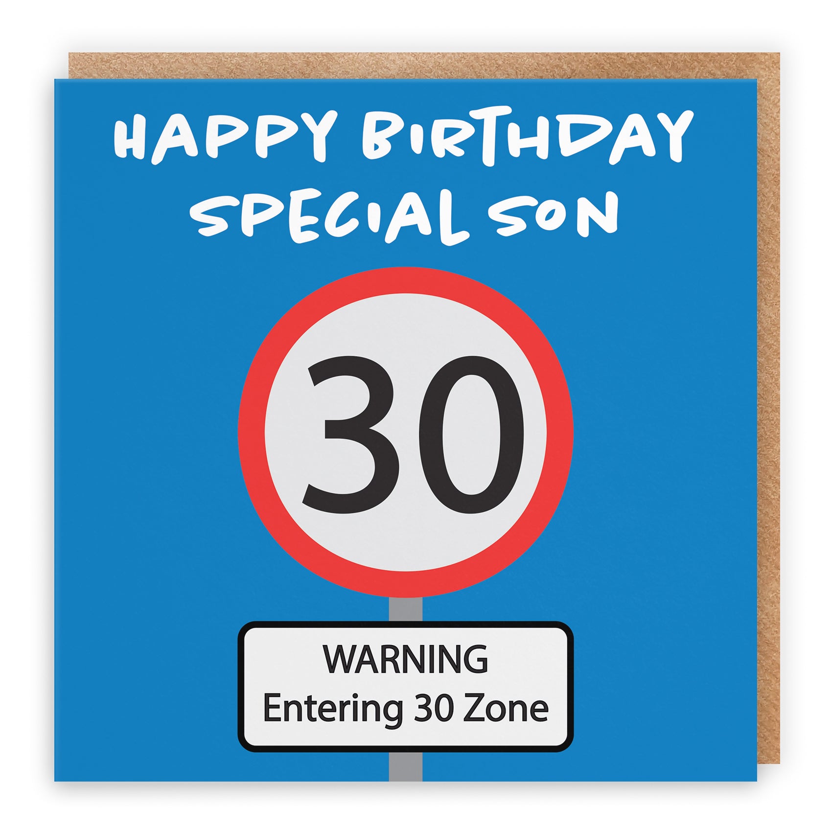 Birthday Card Road Sign