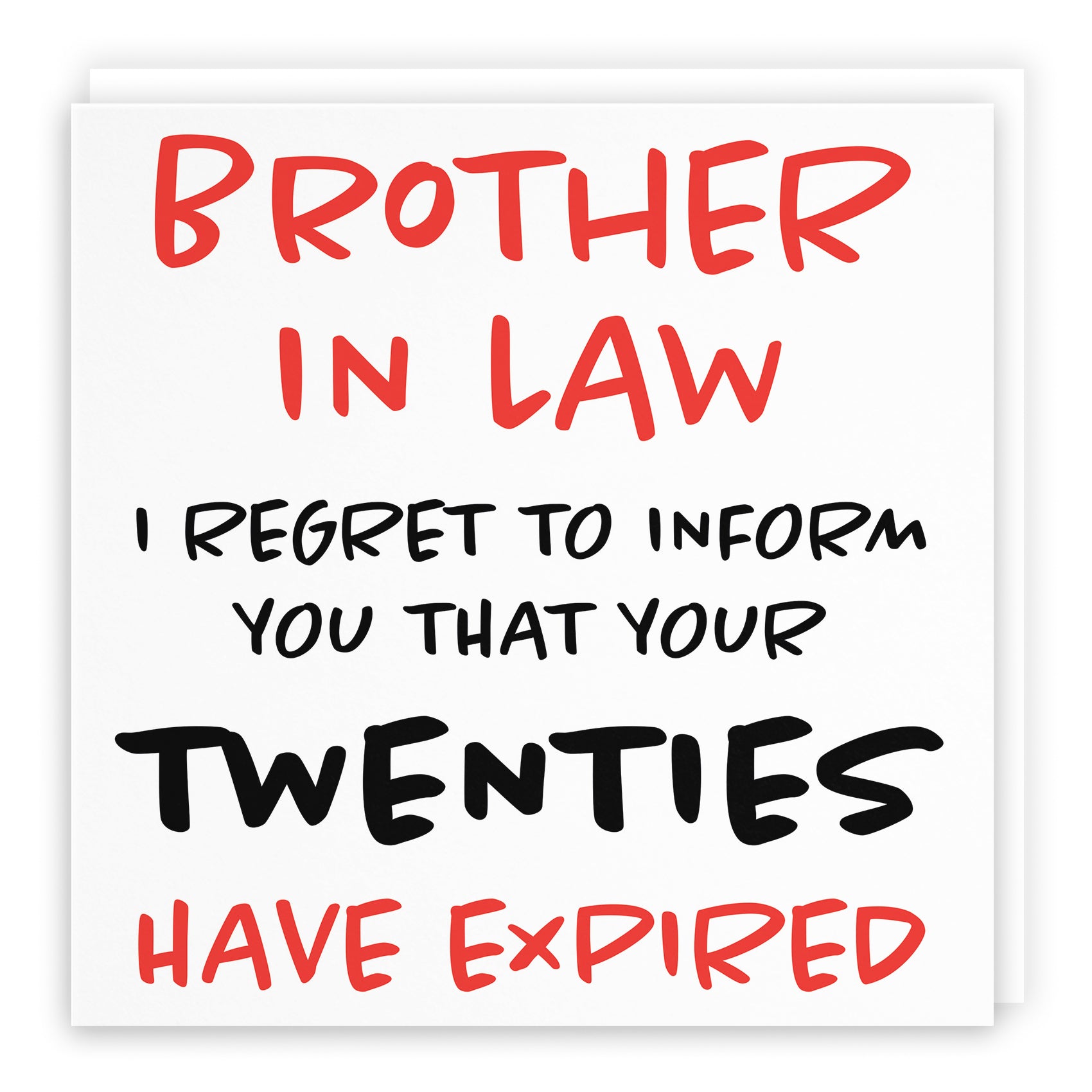 Funny Another Year Expired Birthday Card Retro