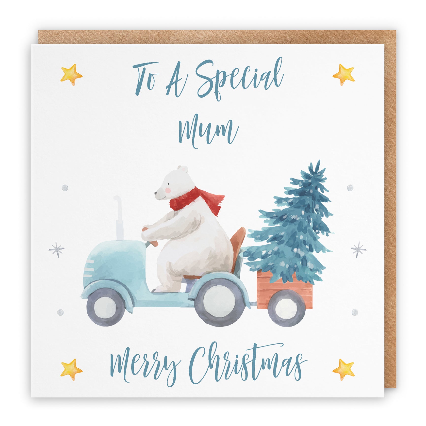 Christmas Card Polar Bear