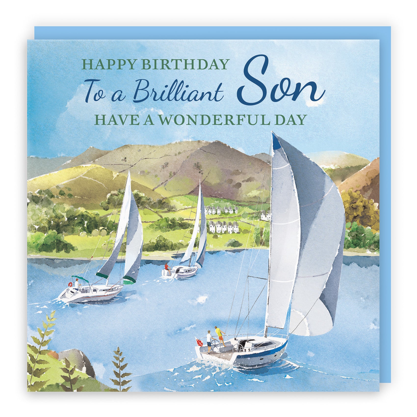 Sailing Boats Birthday Card Milo's Gallery