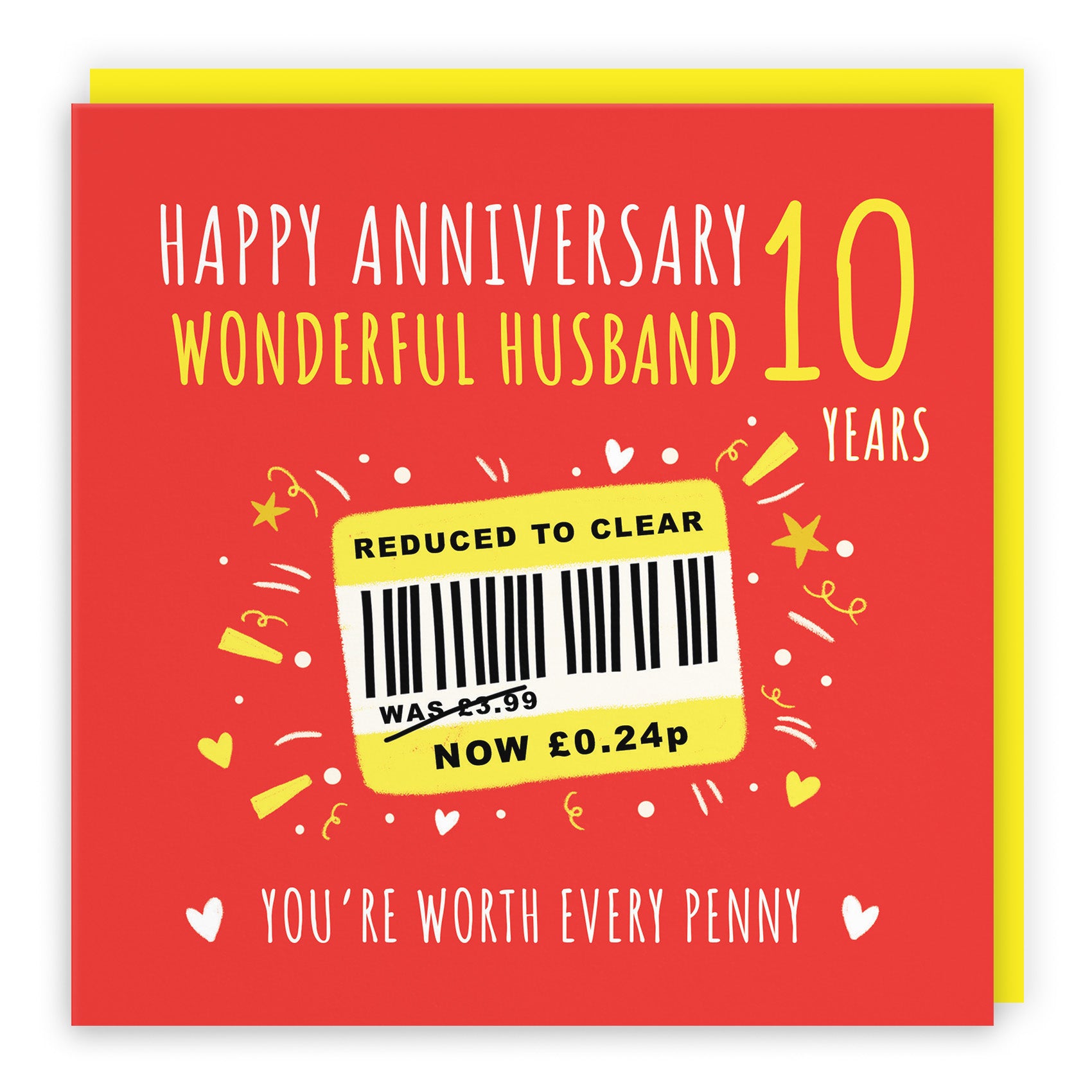 Reduced To Clear Anniversary Card Moments