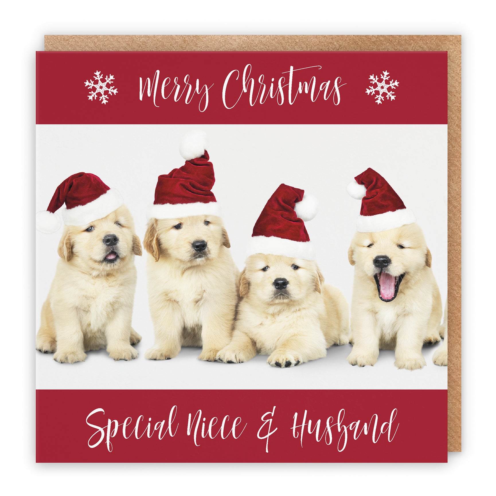 Christmas Card Puppy