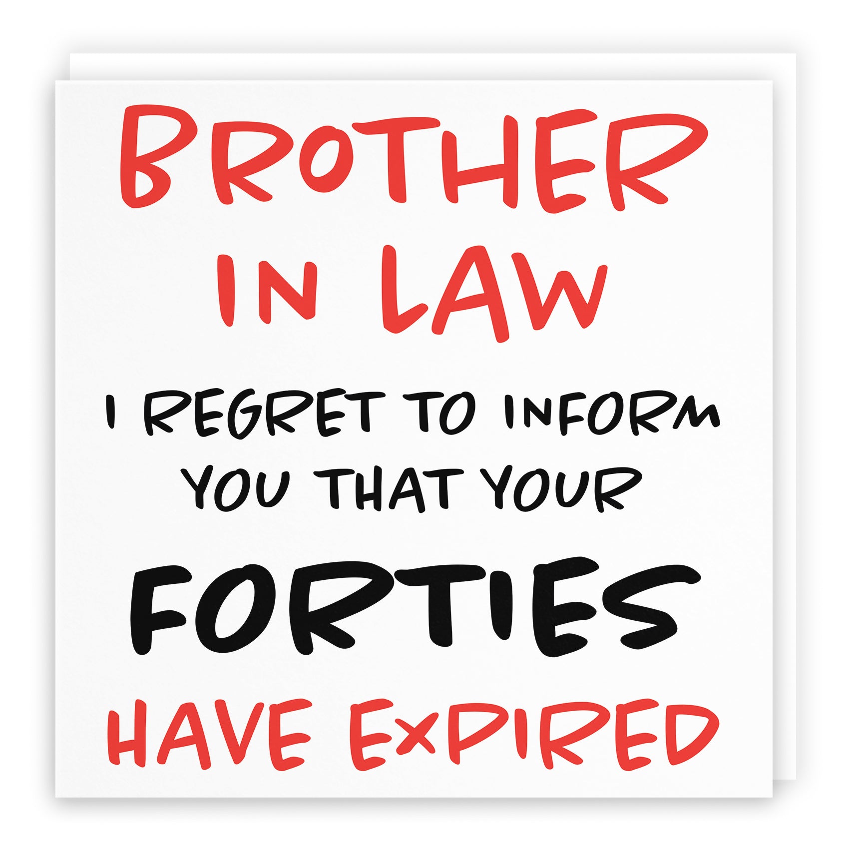 Funny Another Year Expired Birthday Card Retro