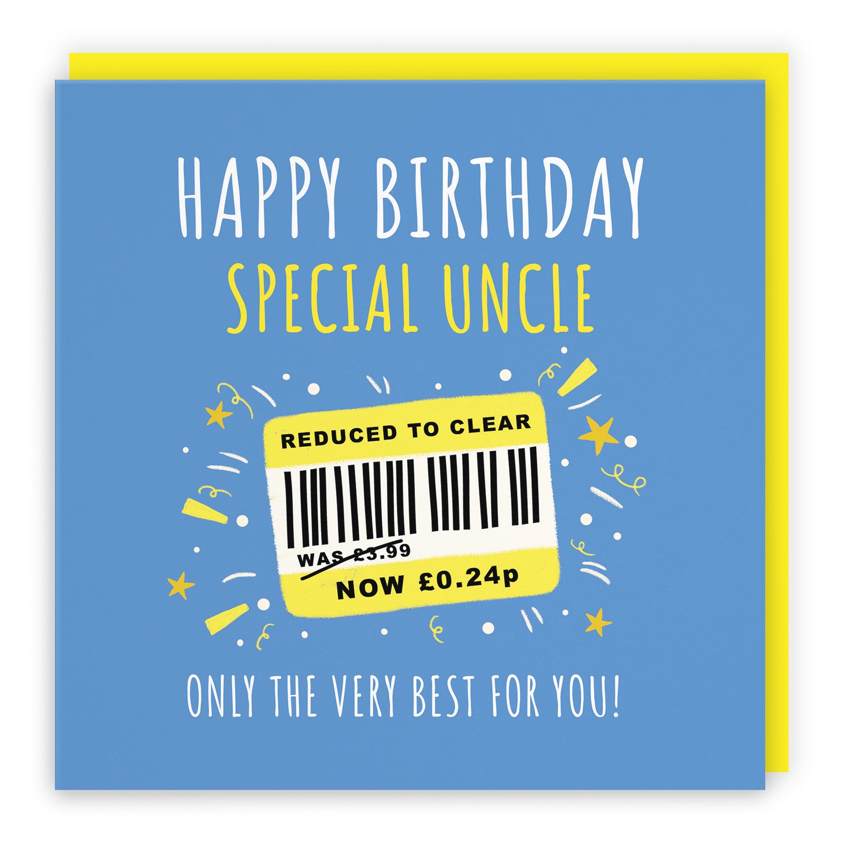 Reduced To Clear Birthday Card Moments