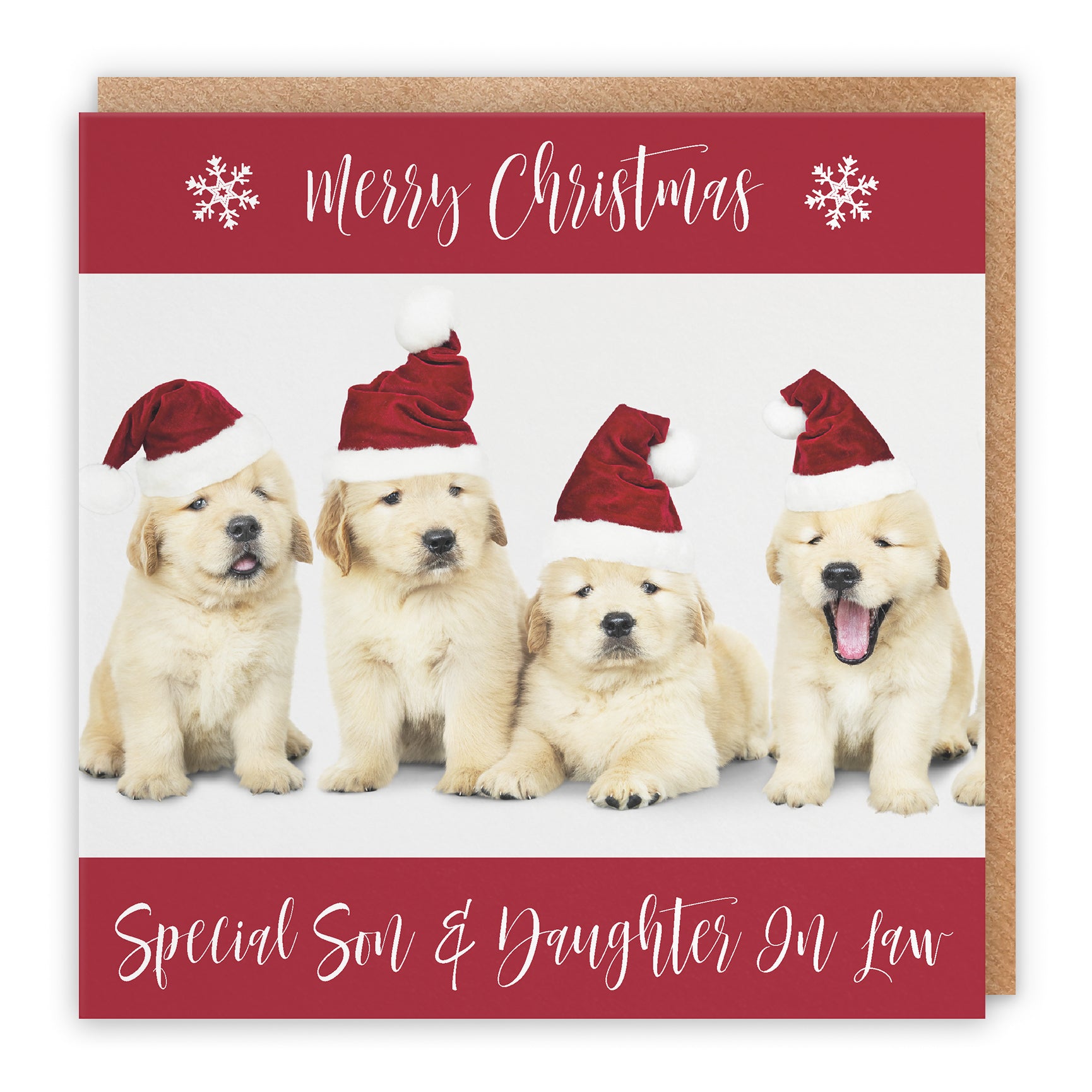 Christmas Card Puppy