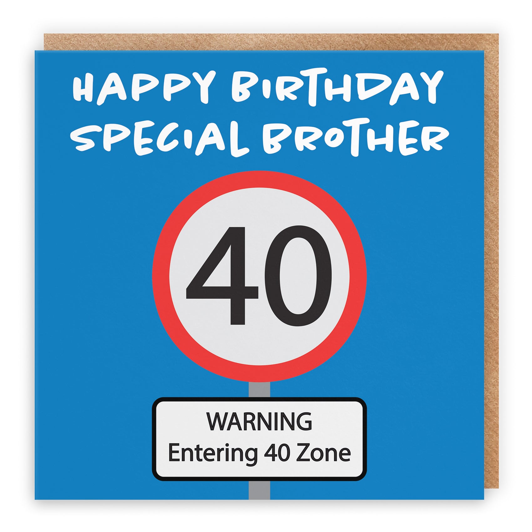 Birthday Card Road Sign