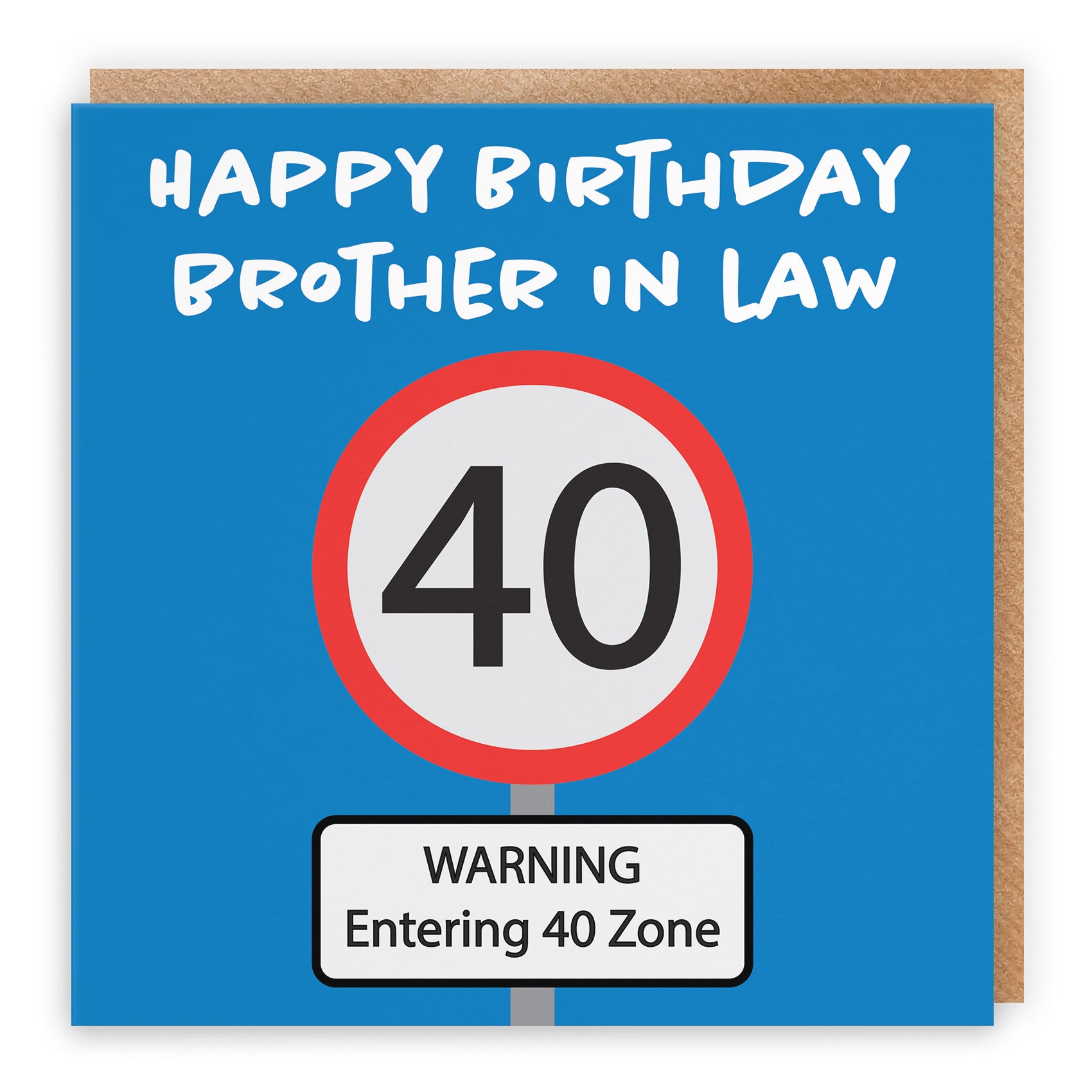 Birthday Card Road Sign