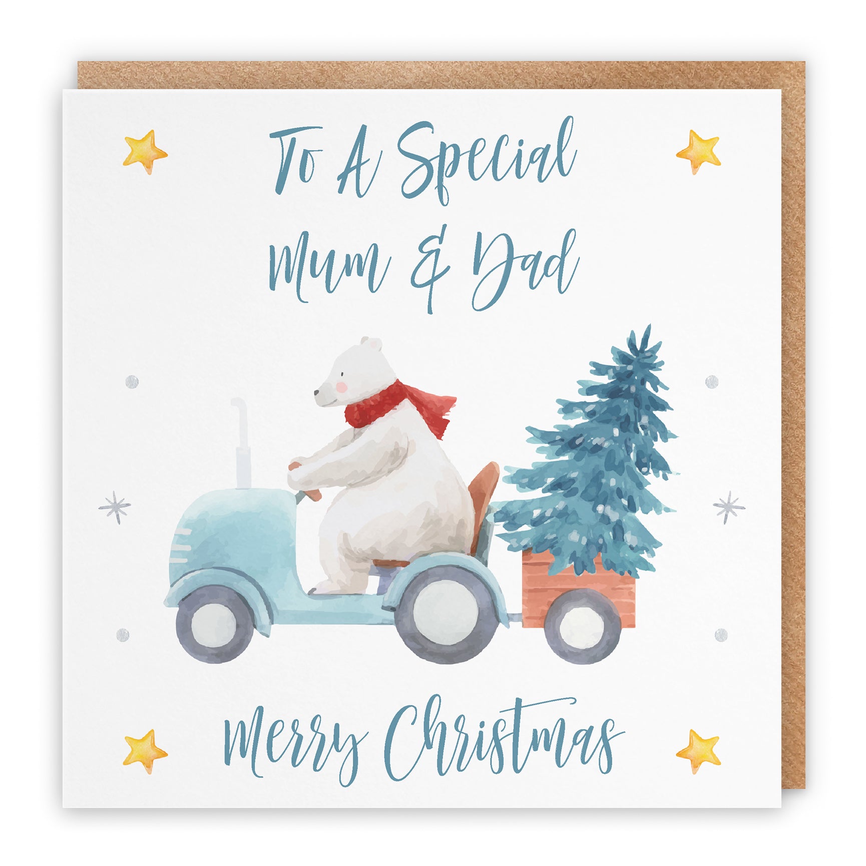 Christmas Card Polar Bear