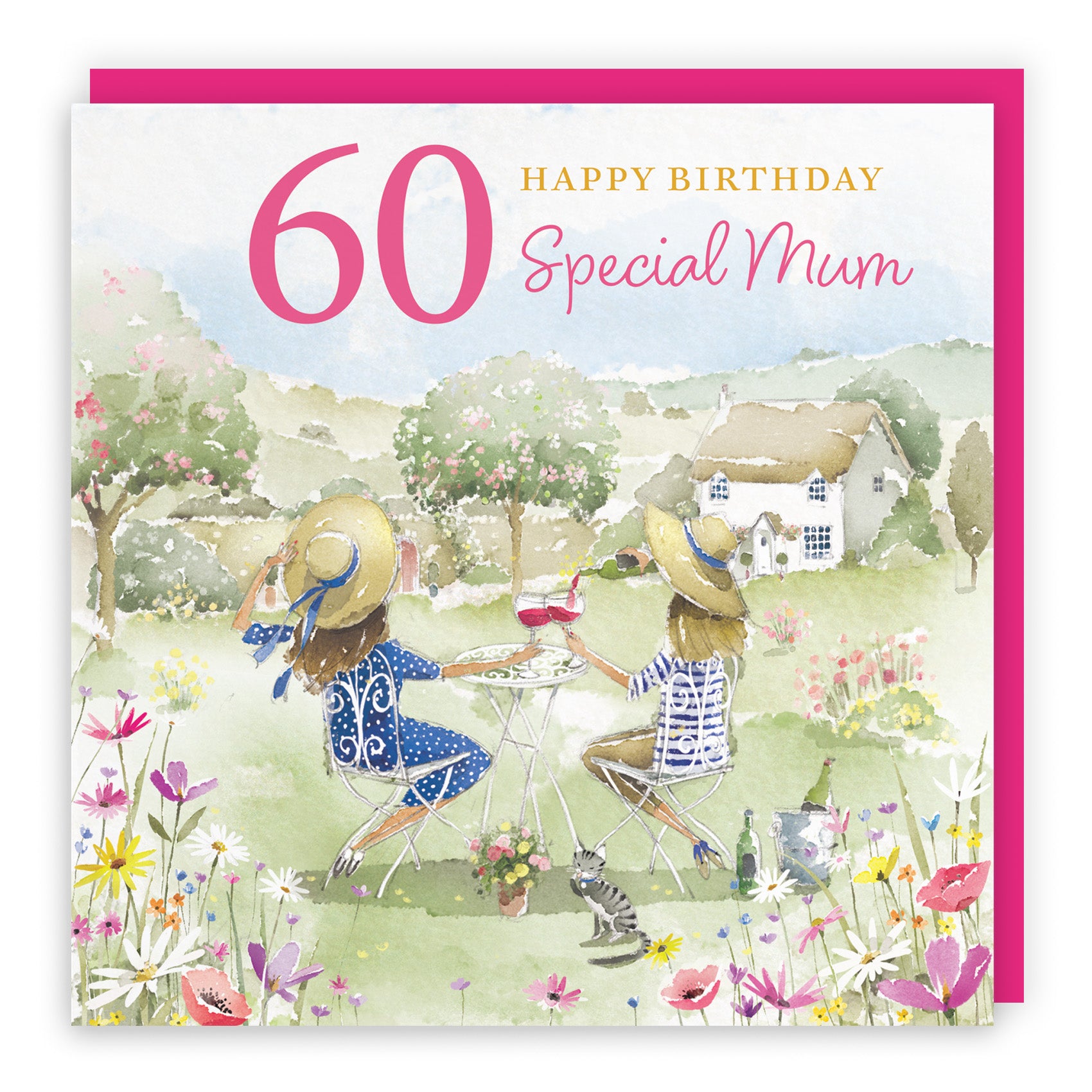 Female Countryside Garden Birthday Card Milo's Gallery