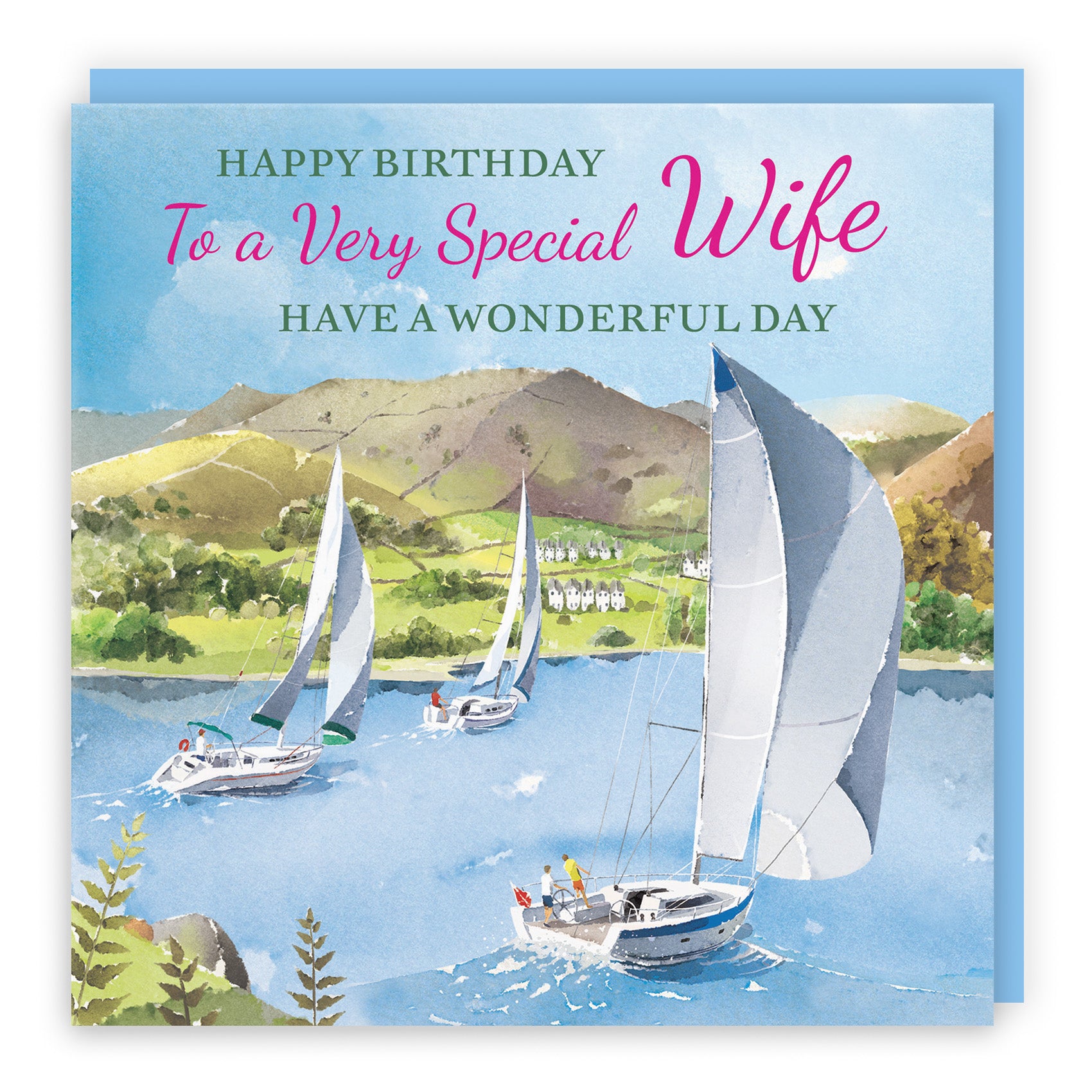 Sailing Boats Birthday Card Milo's Gallery