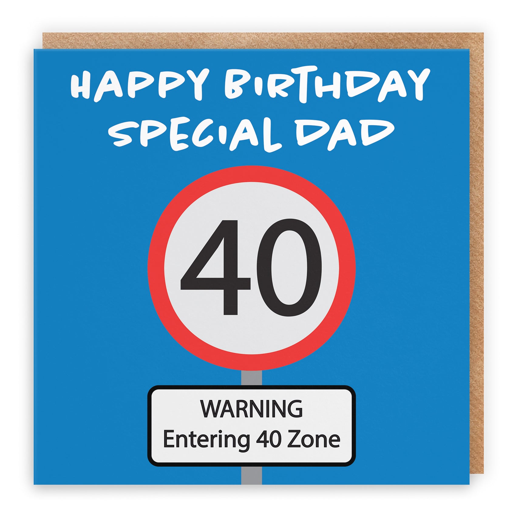 Birthday Card Road Sign
