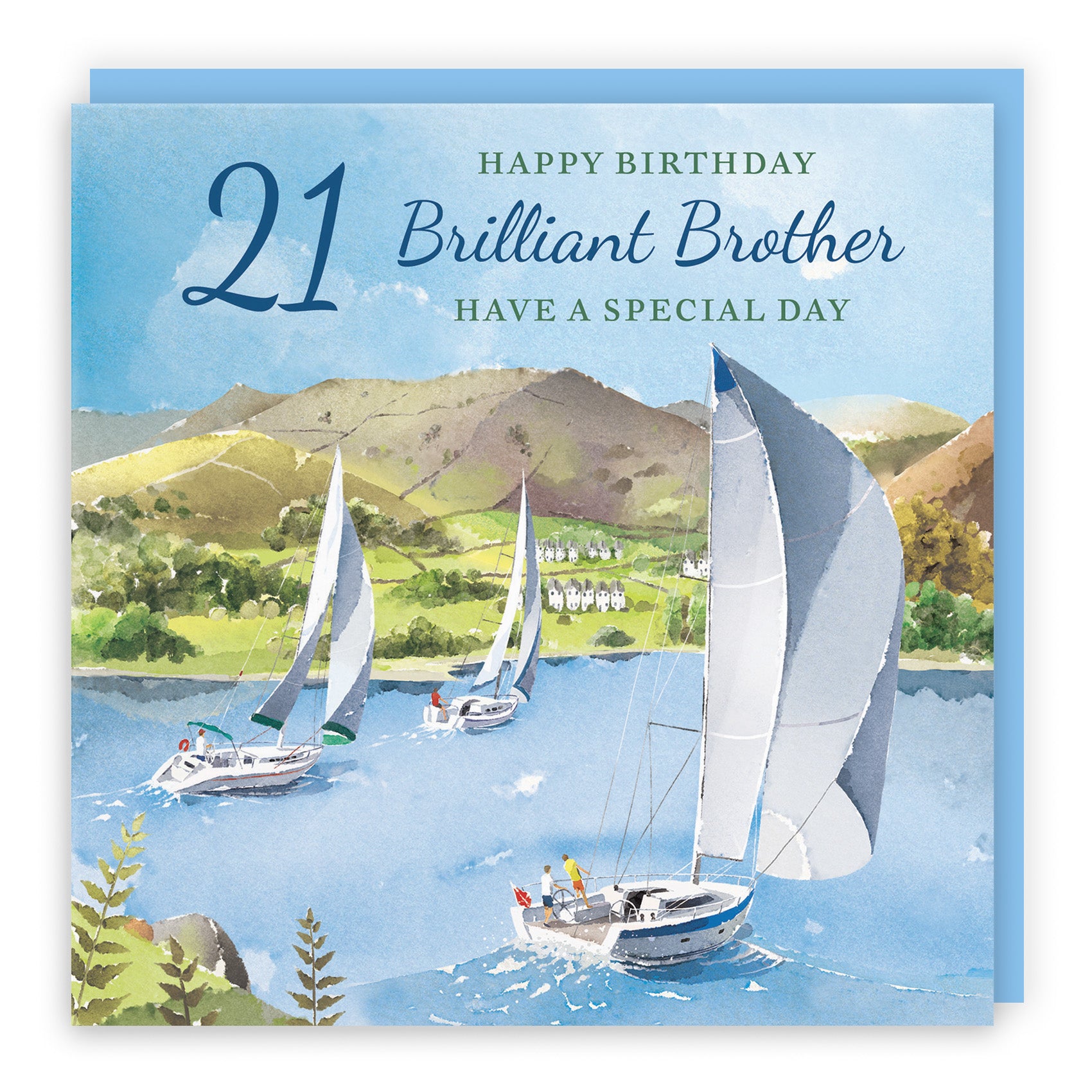 Sailing Boats Birthday Card Milo's Gallery