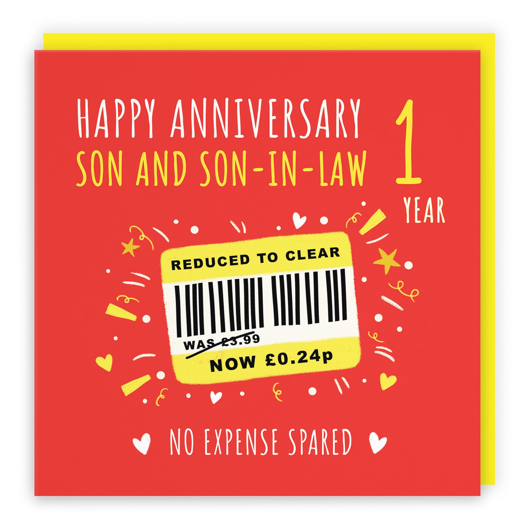 Reduced To Clear Anniversary Card Moments