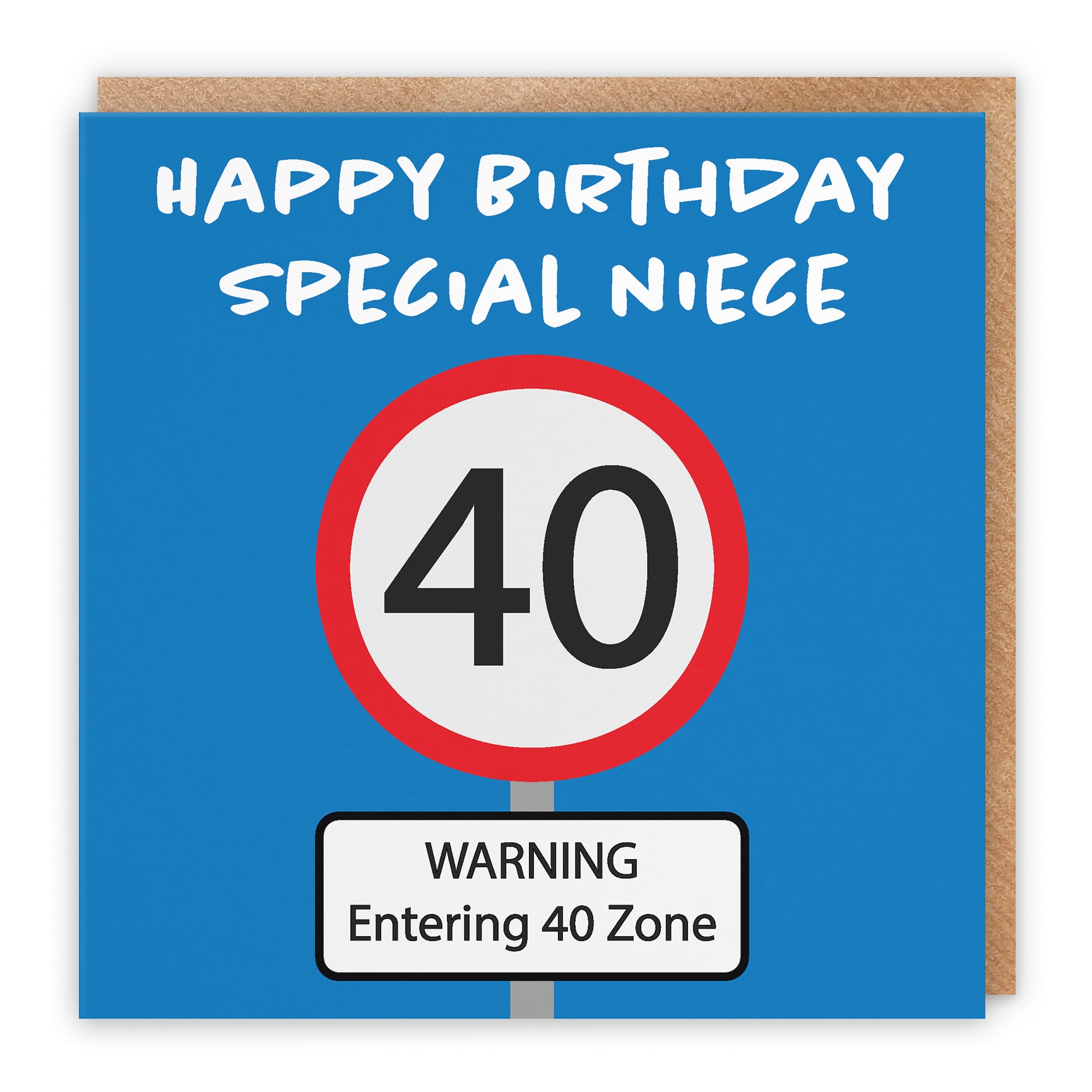 Birthday Card Road Sign