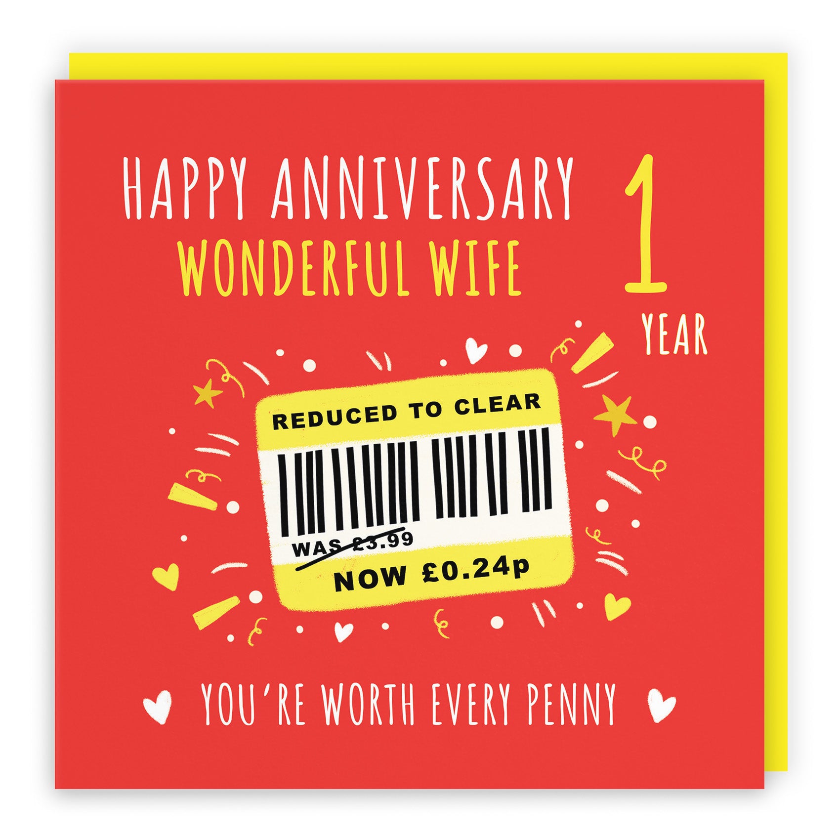 Reduced To Clear Anniversary Card Moments