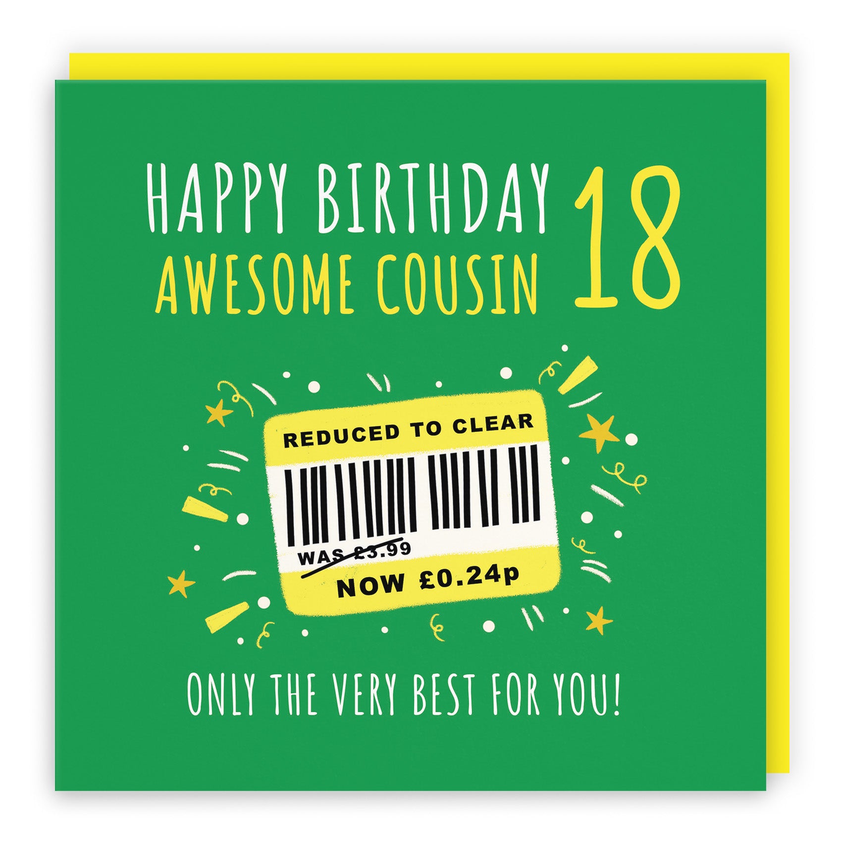 Reduced To Clear Birthday Card Moments