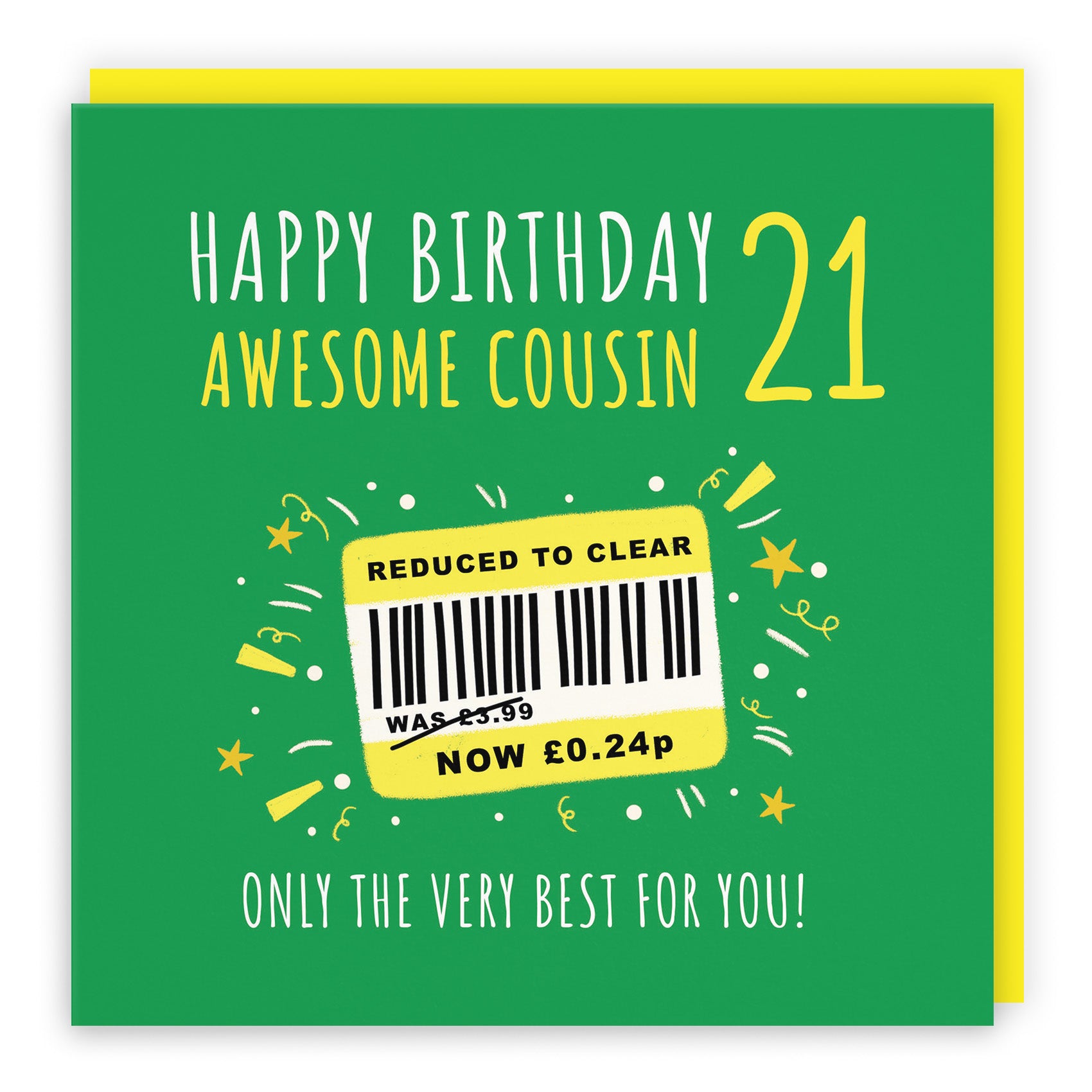 Reduced To Clear Birthday Card Moments