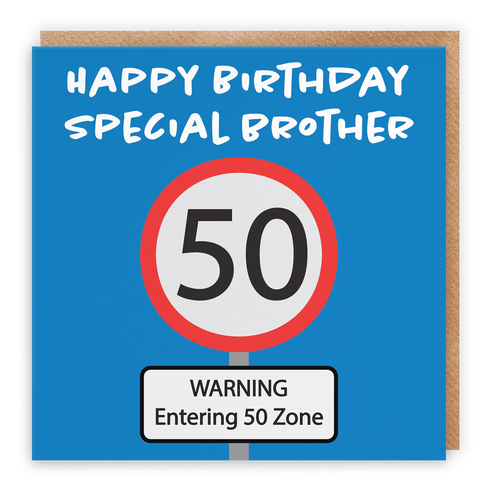 Birthday Card Road Sign