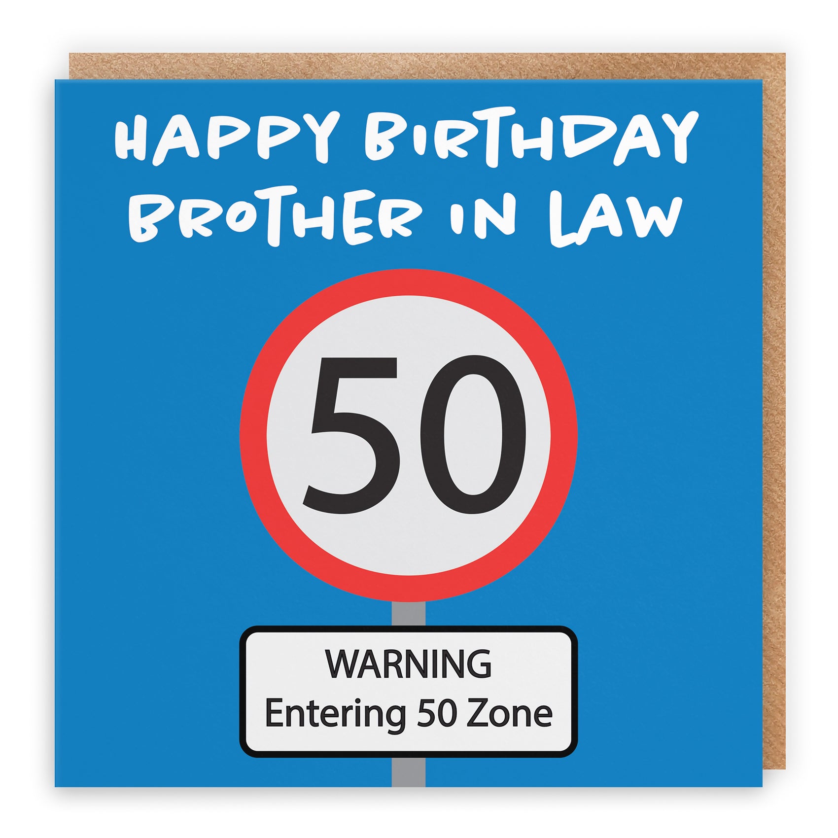Birthday Card Road Sign
