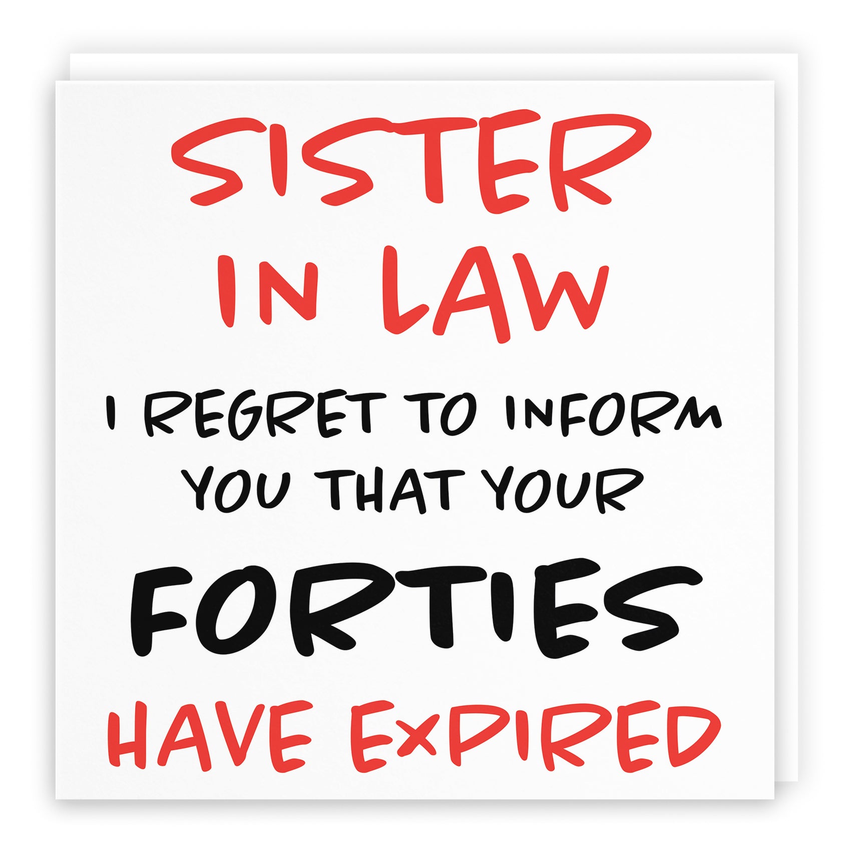 Funny Another Year Expired Birthday Card Retro