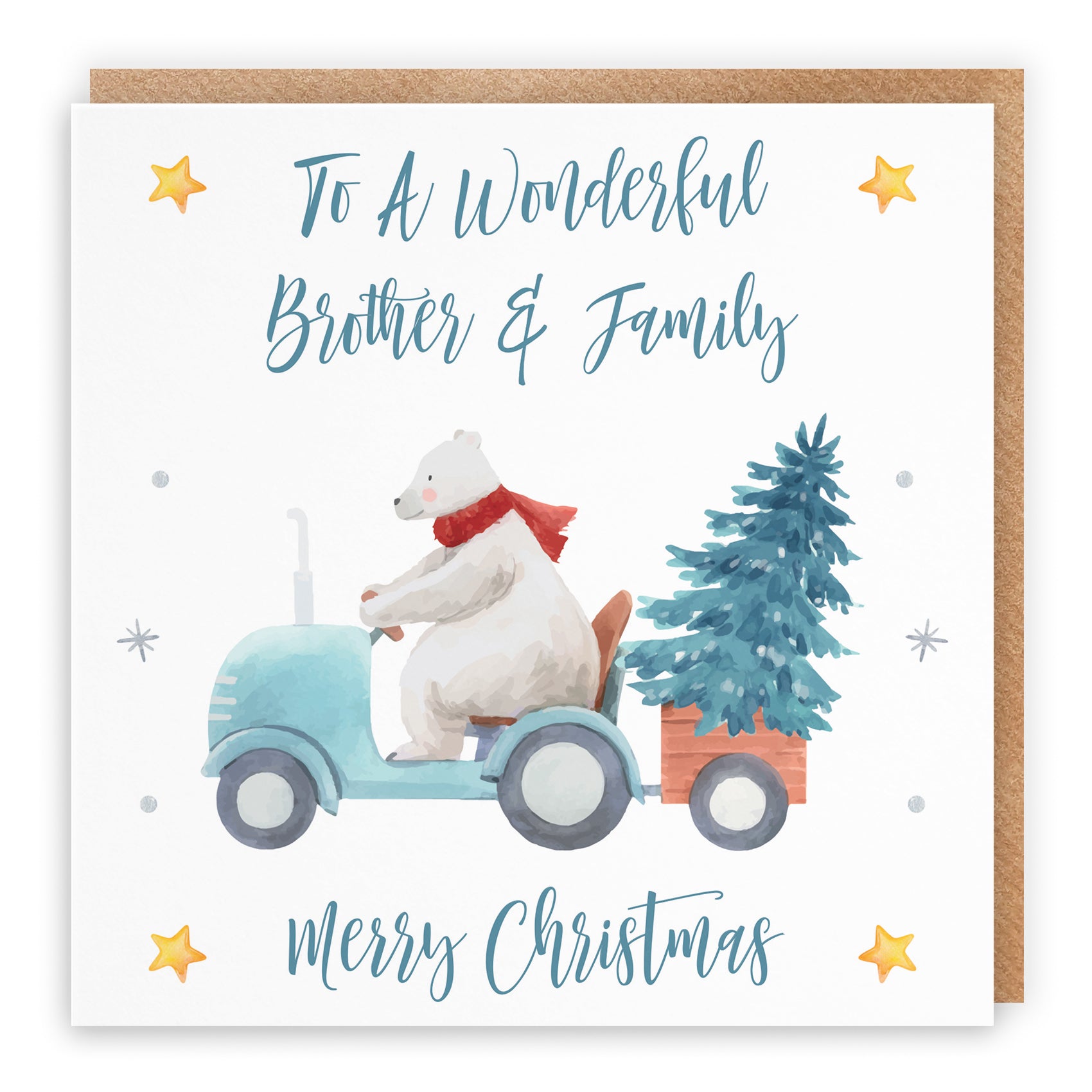 Christmas Card Polar Bear
