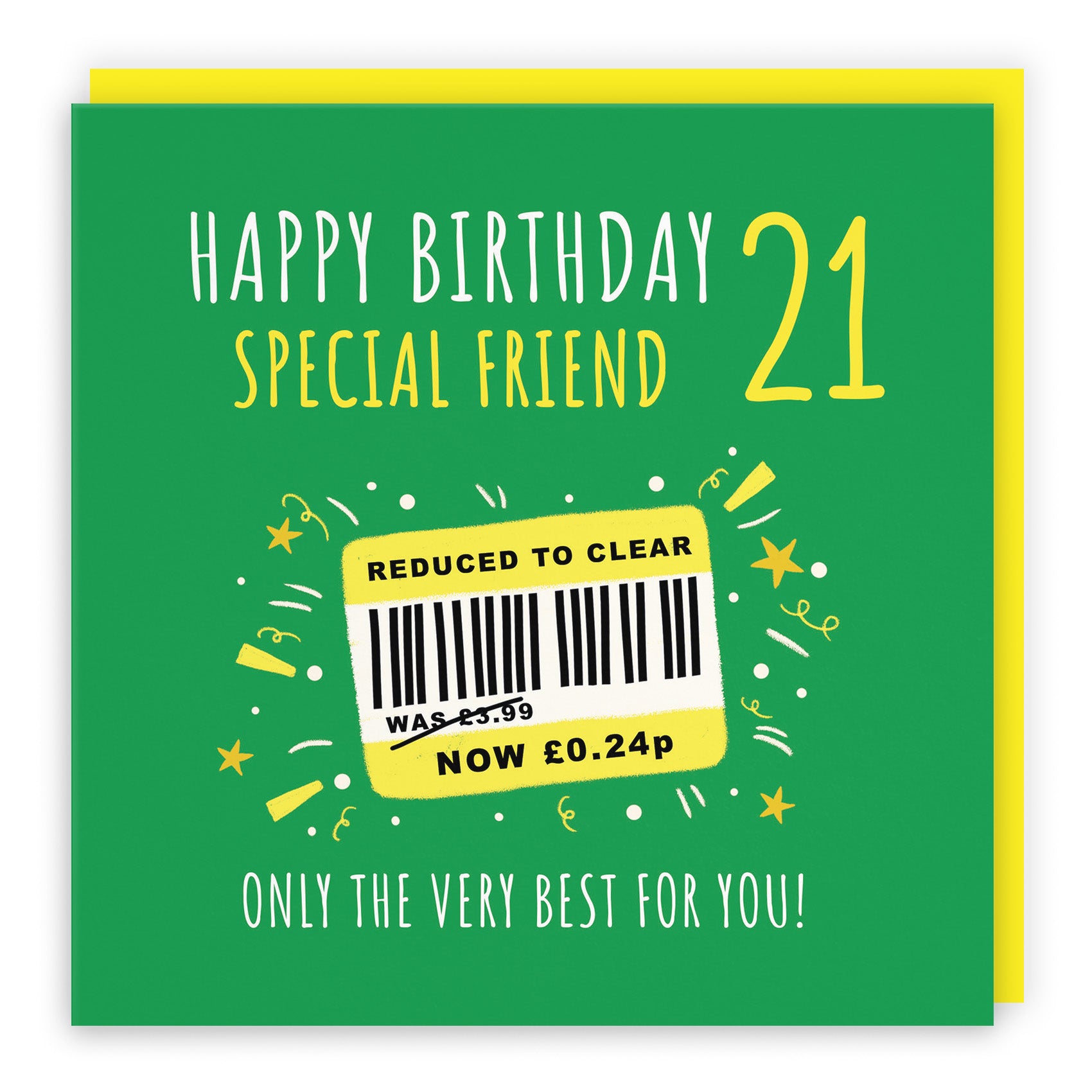 Reduced To Clear Birthday Card Moments
