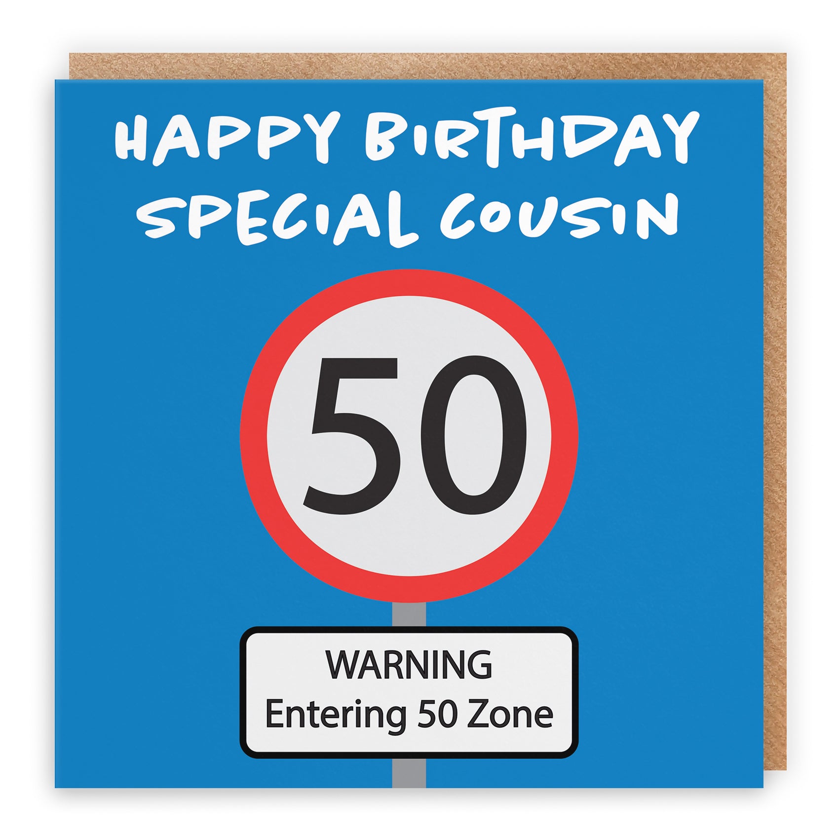 Birthday Card Road Sign