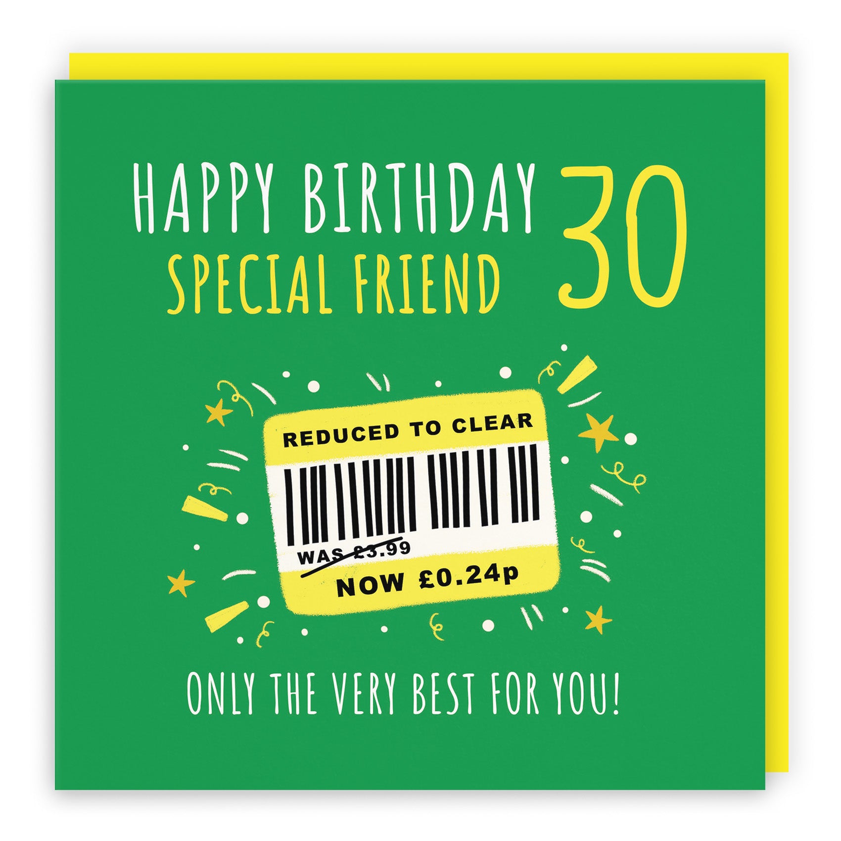 Reduced To Clear Birthday Card Moments