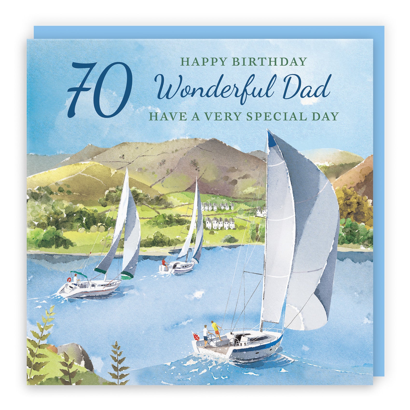 Sailing Boats Birthday Card Milo's Gallery