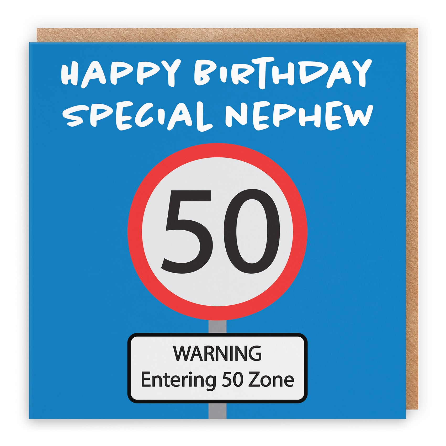Birthday Card Road Sign