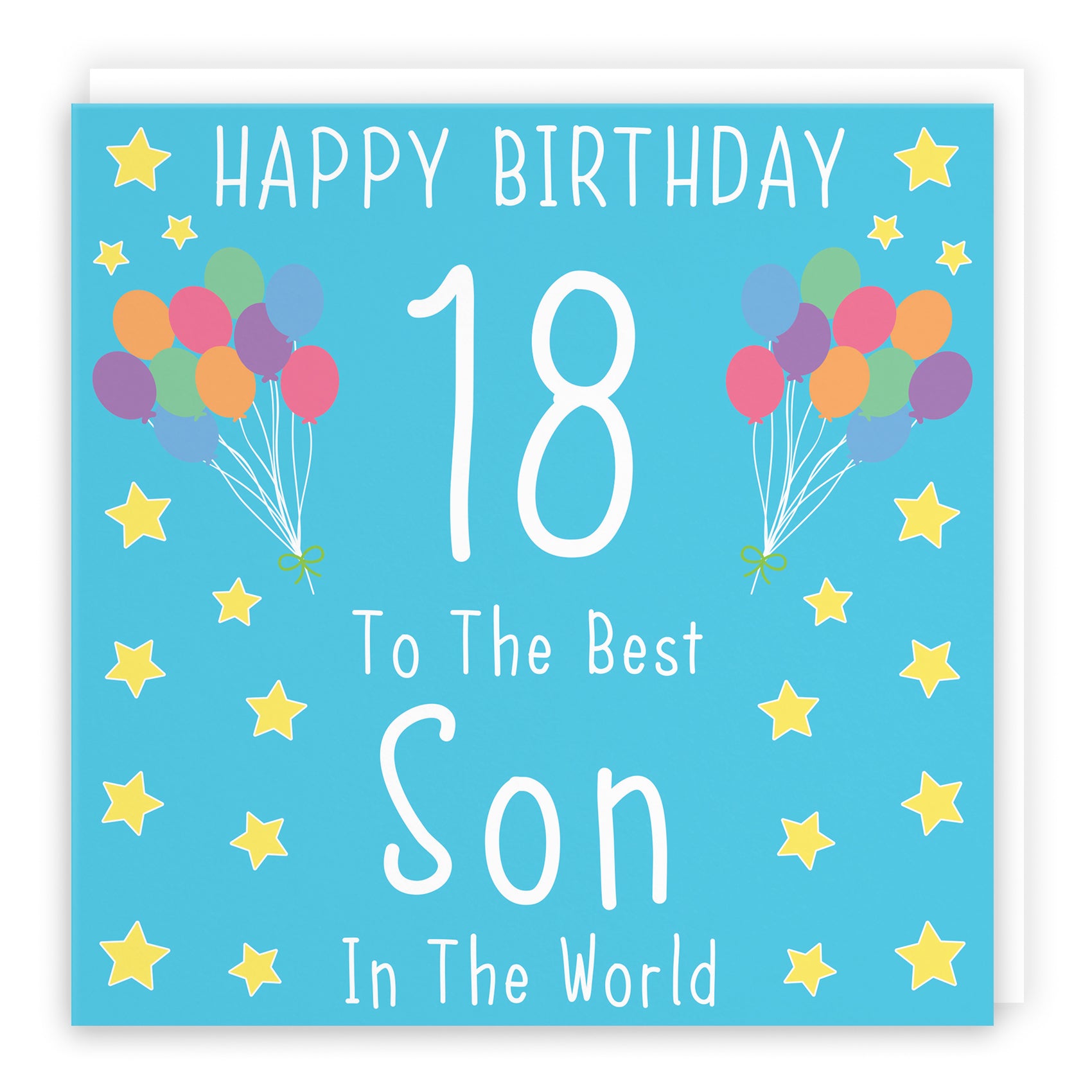 Blue Birthday Card Iconic