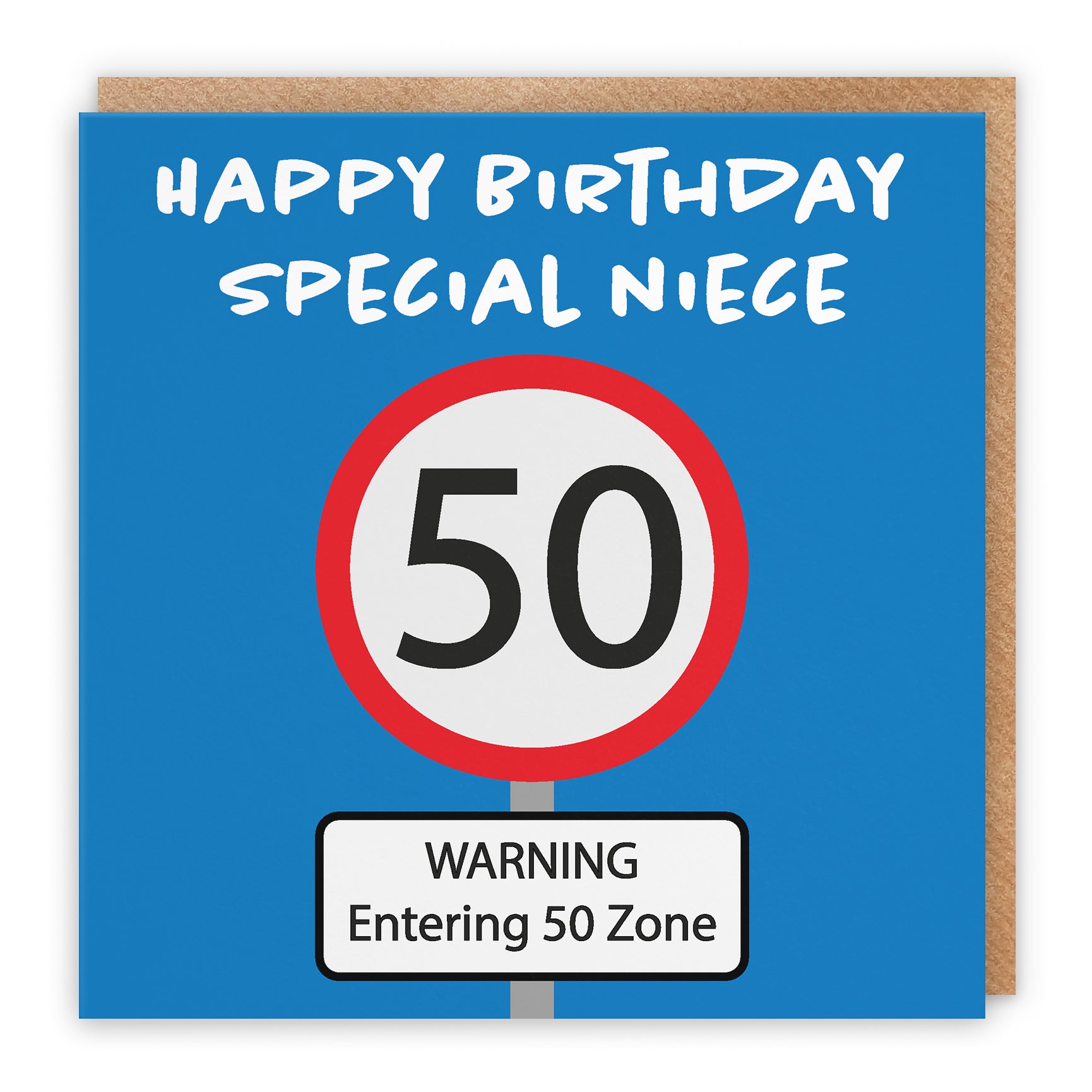 Birthday Card Road Sign