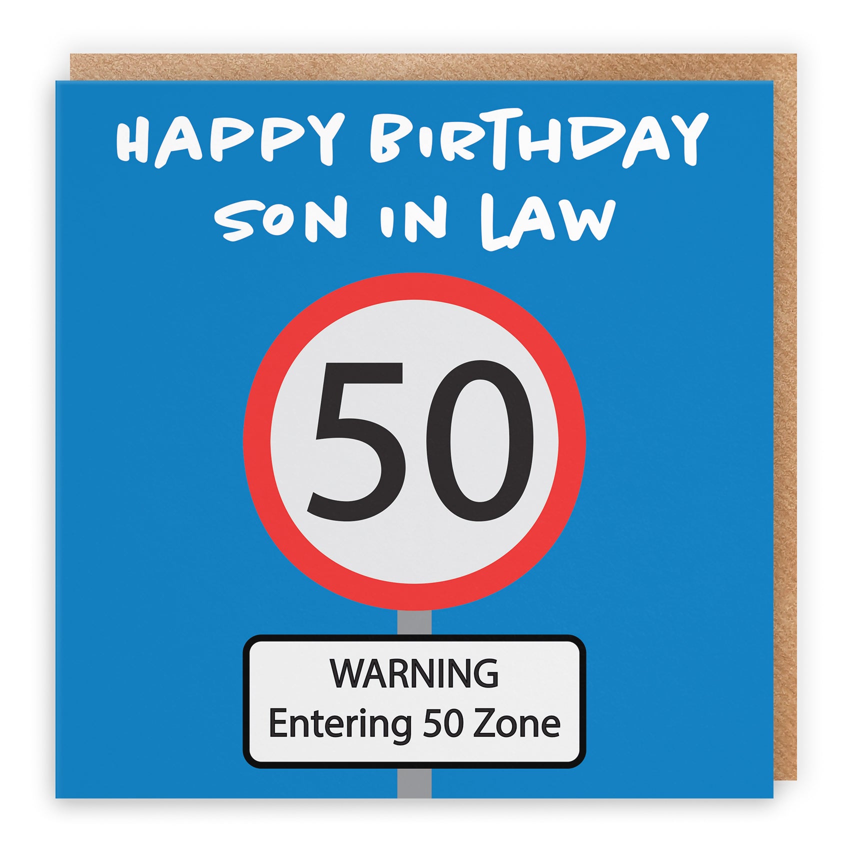 Birthday Card Road Sign
