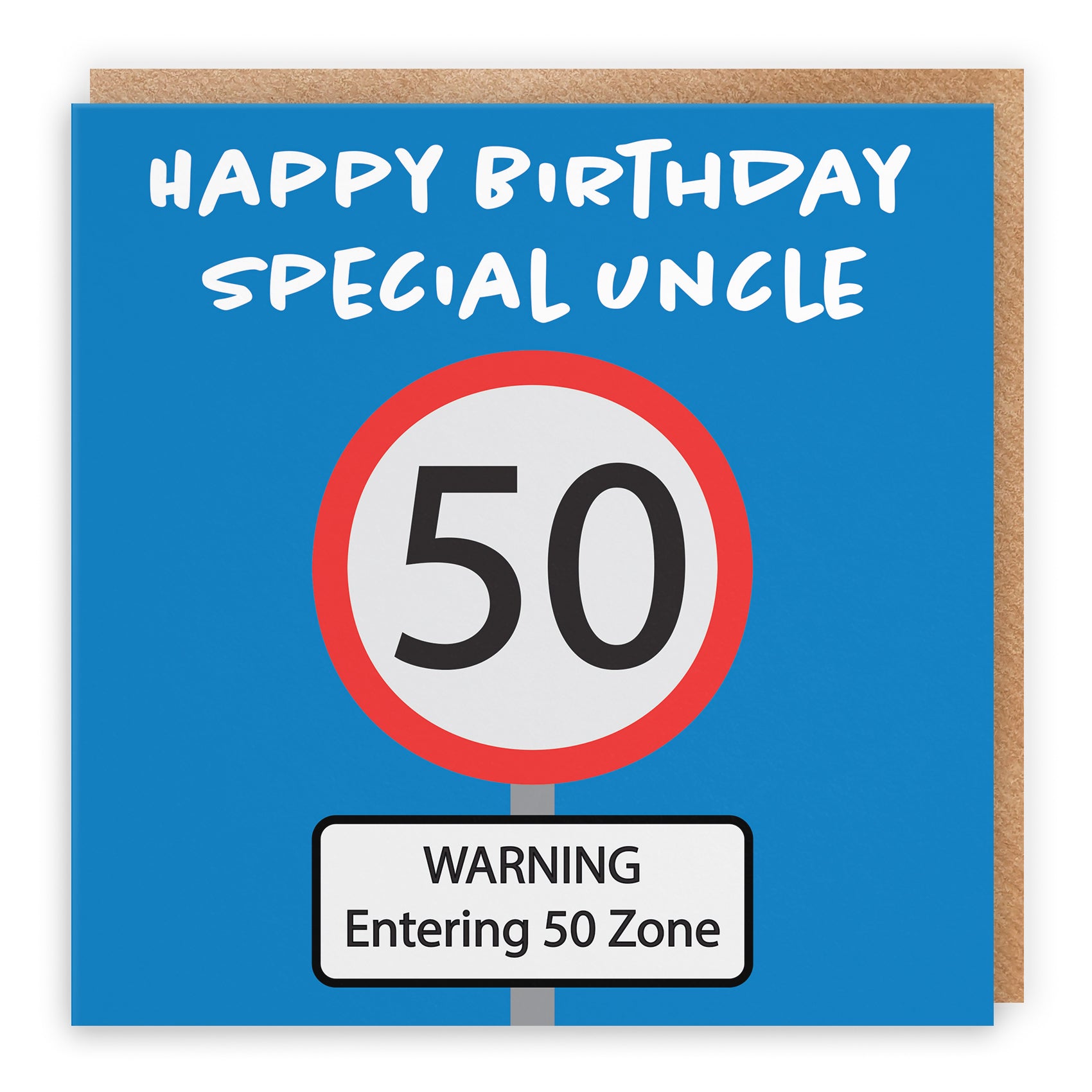 Birthday Card Road Sign