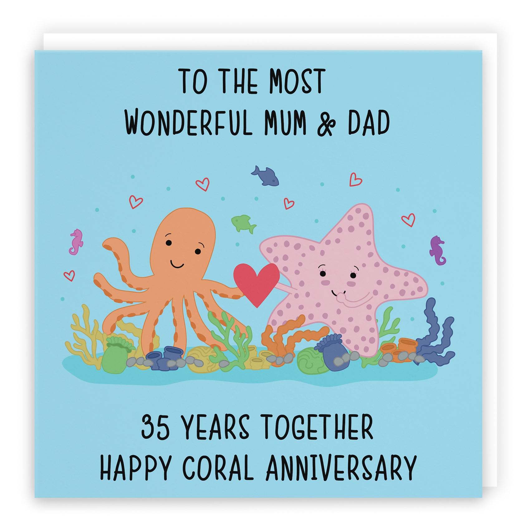 Cute Anniversary Card Iconic