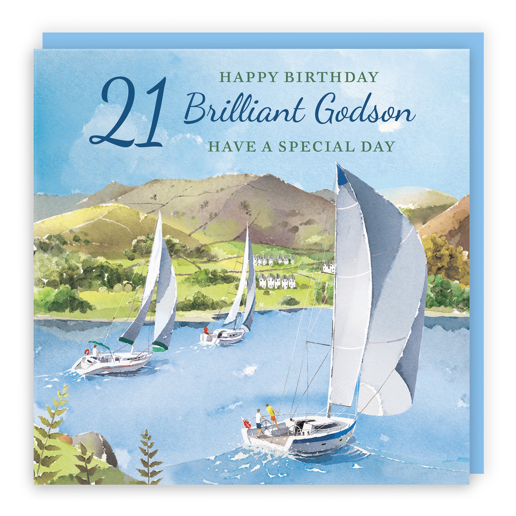 Sailing Boats Birthday Card Milo's Gallery