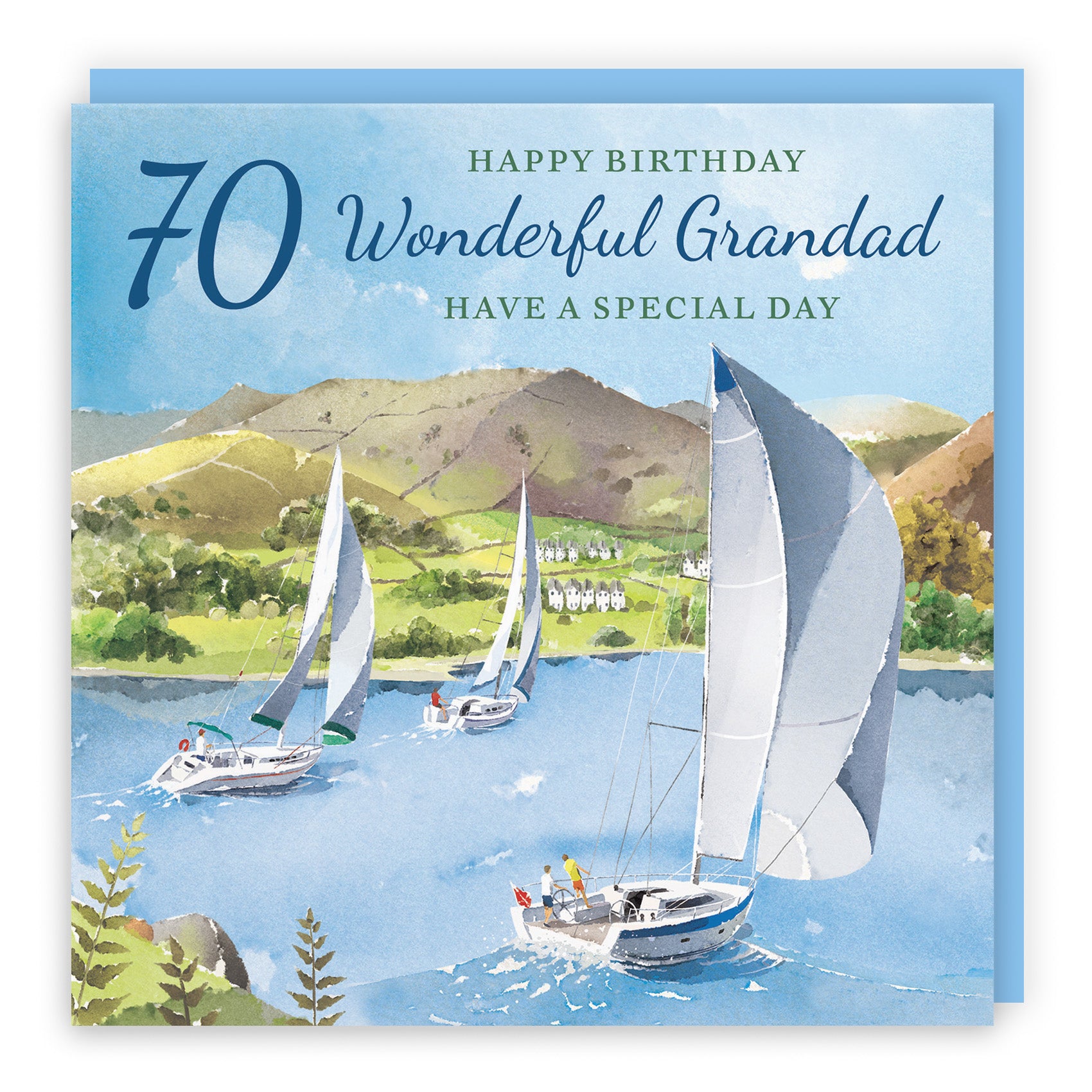 Sailing Boats Birthday Card Milo's Gallery