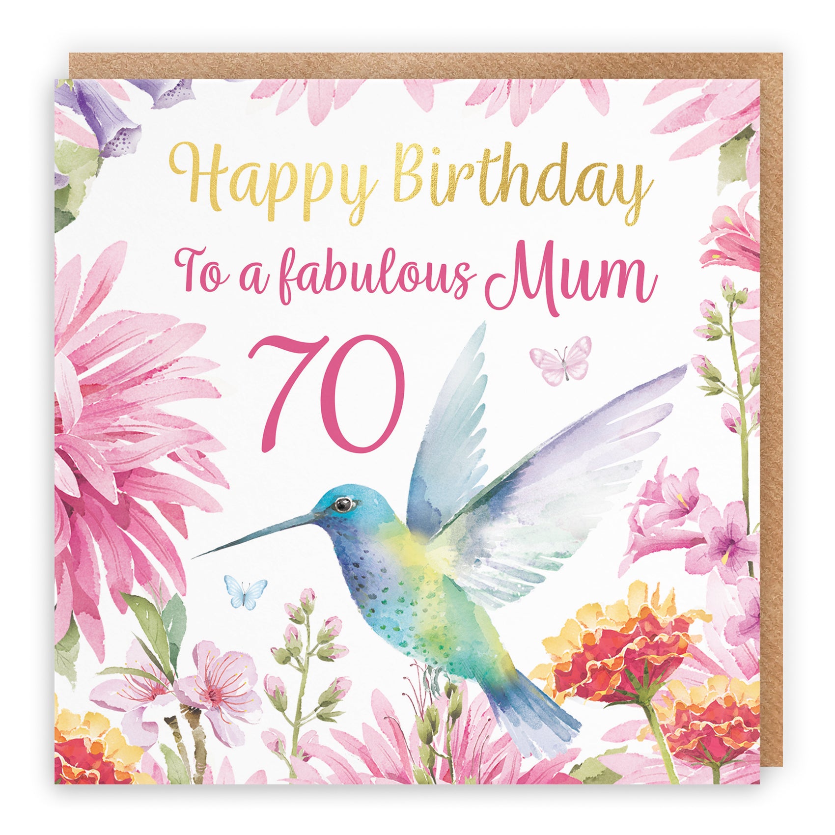 Hummingbird Birthday Card Milo's Gallery