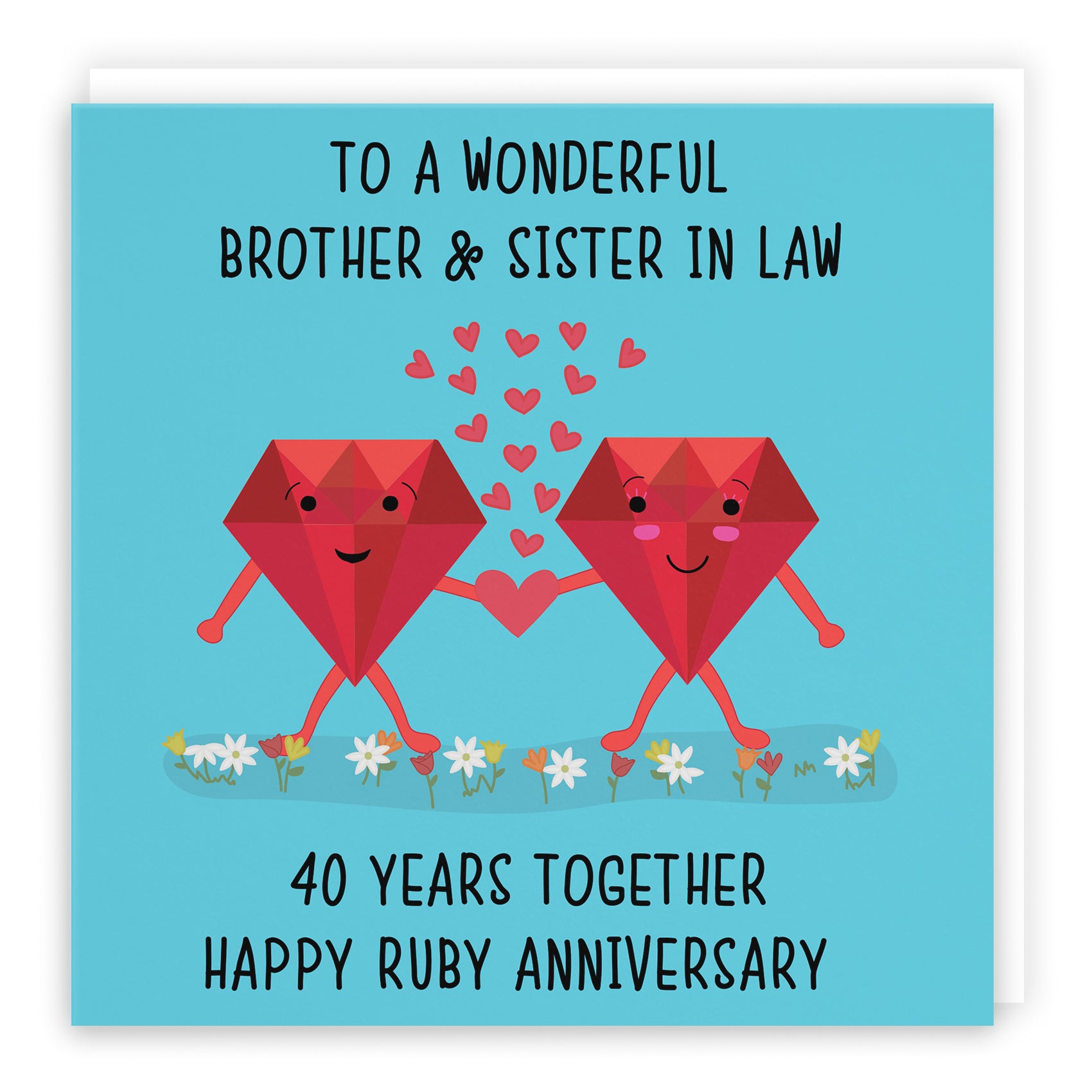 Cute Anniversary Card Iconic