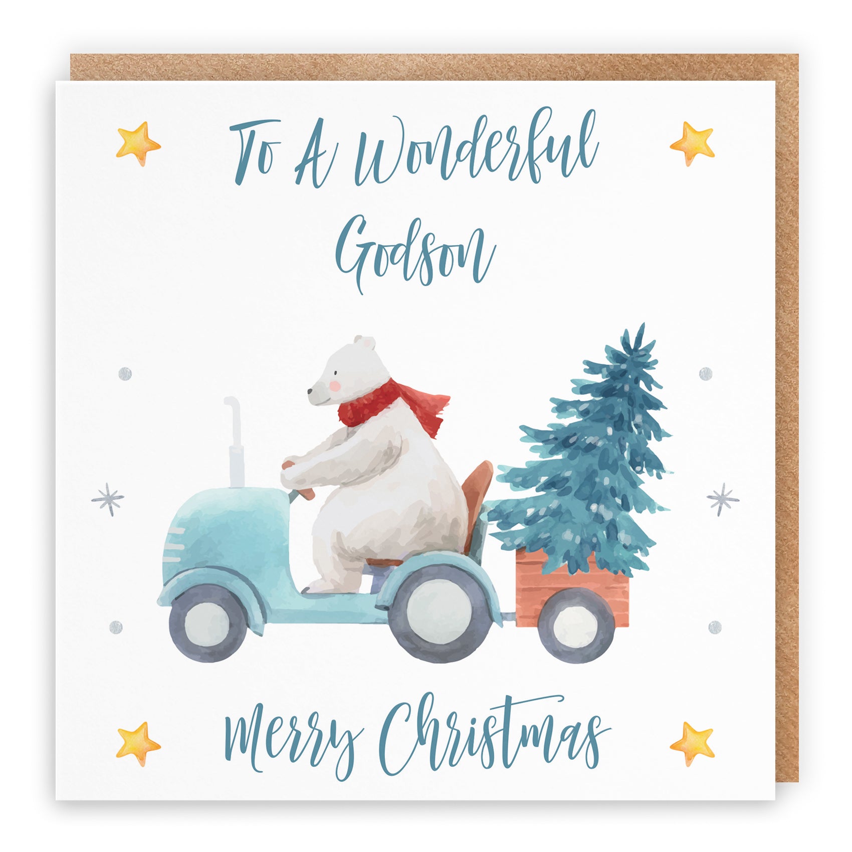 Christmas Card Polar Bear