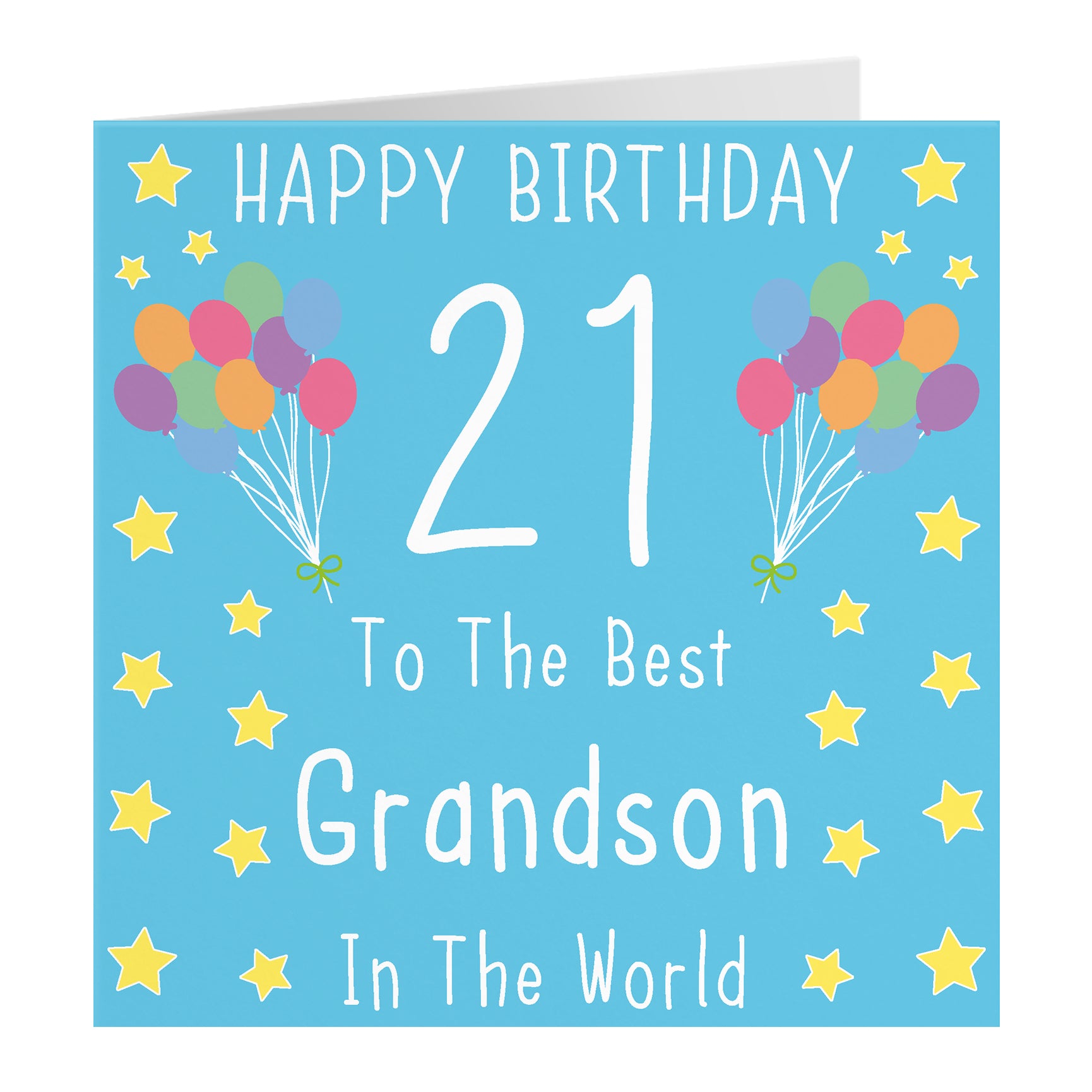 Blue Birthday Card Iconic