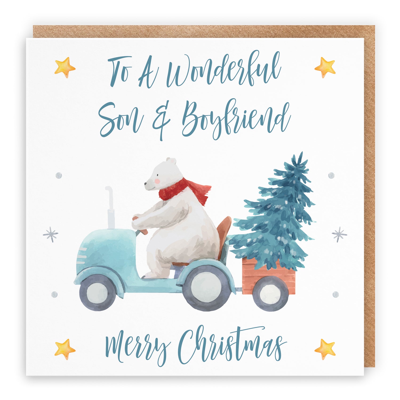 Christmas Card Polar Bear