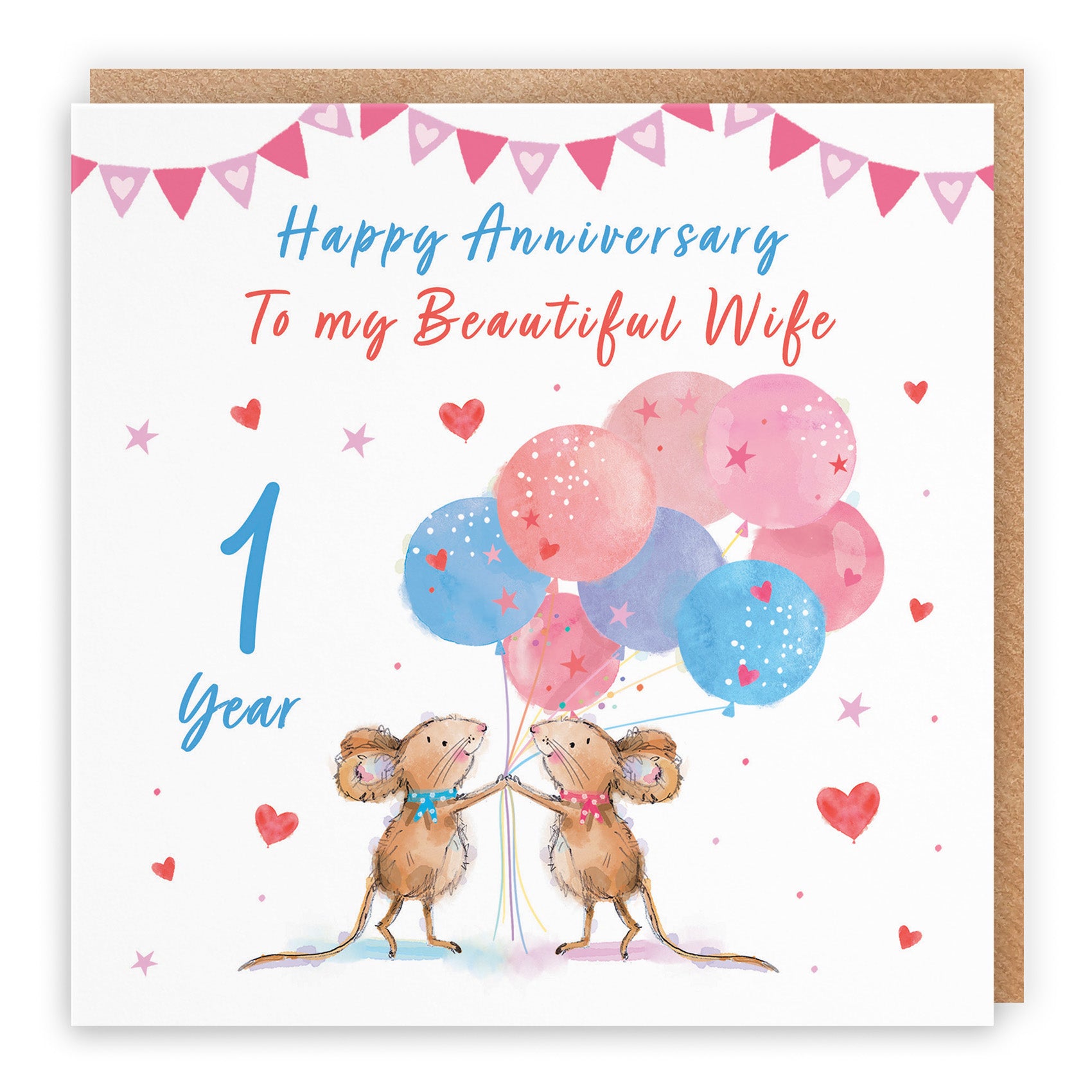 Happily Ever After Anniversary Card Little Whiskers