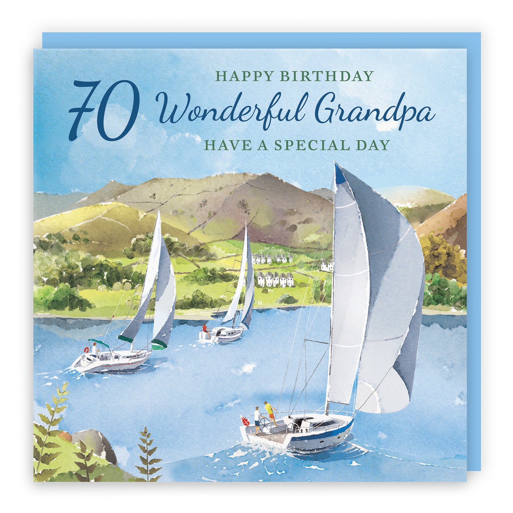 Sailing Boats Birthday Card Milo's Gallery