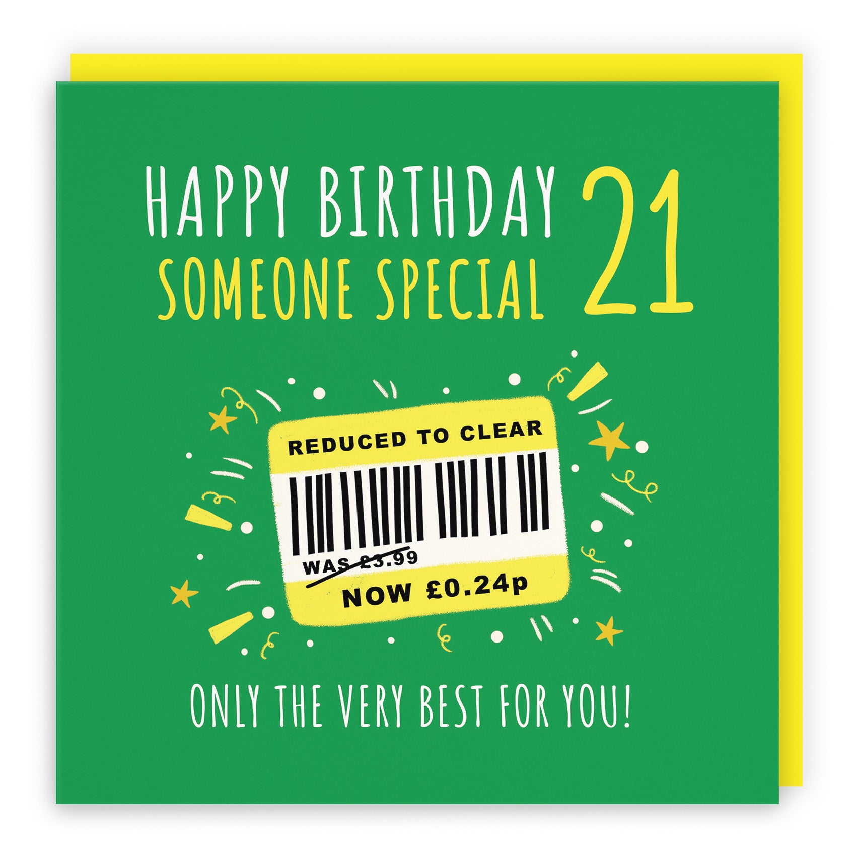 Reduced To Clear Birthday Card Moments