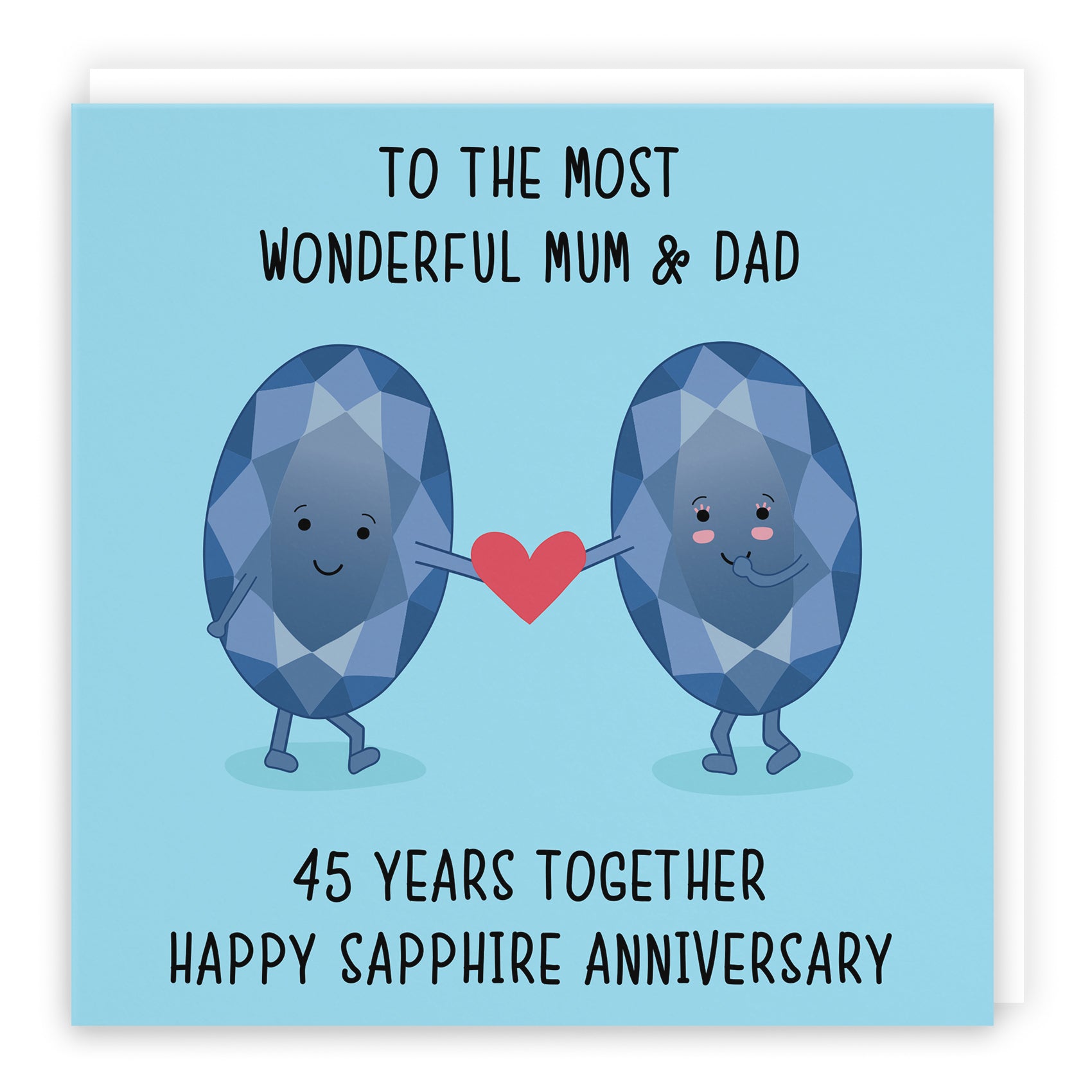 Cute Anniversary Card Iconic