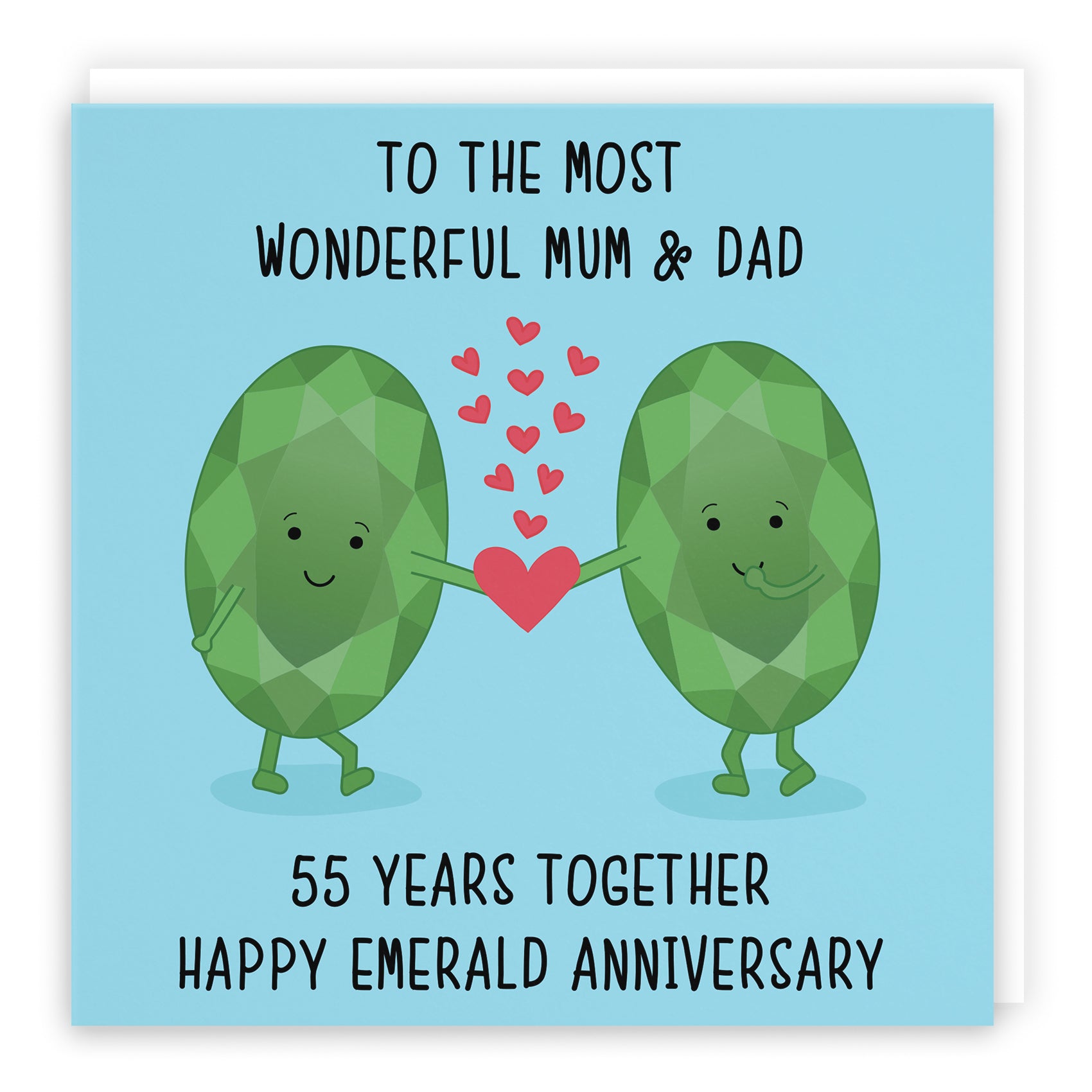 Cute Anniversary Card Iconic
