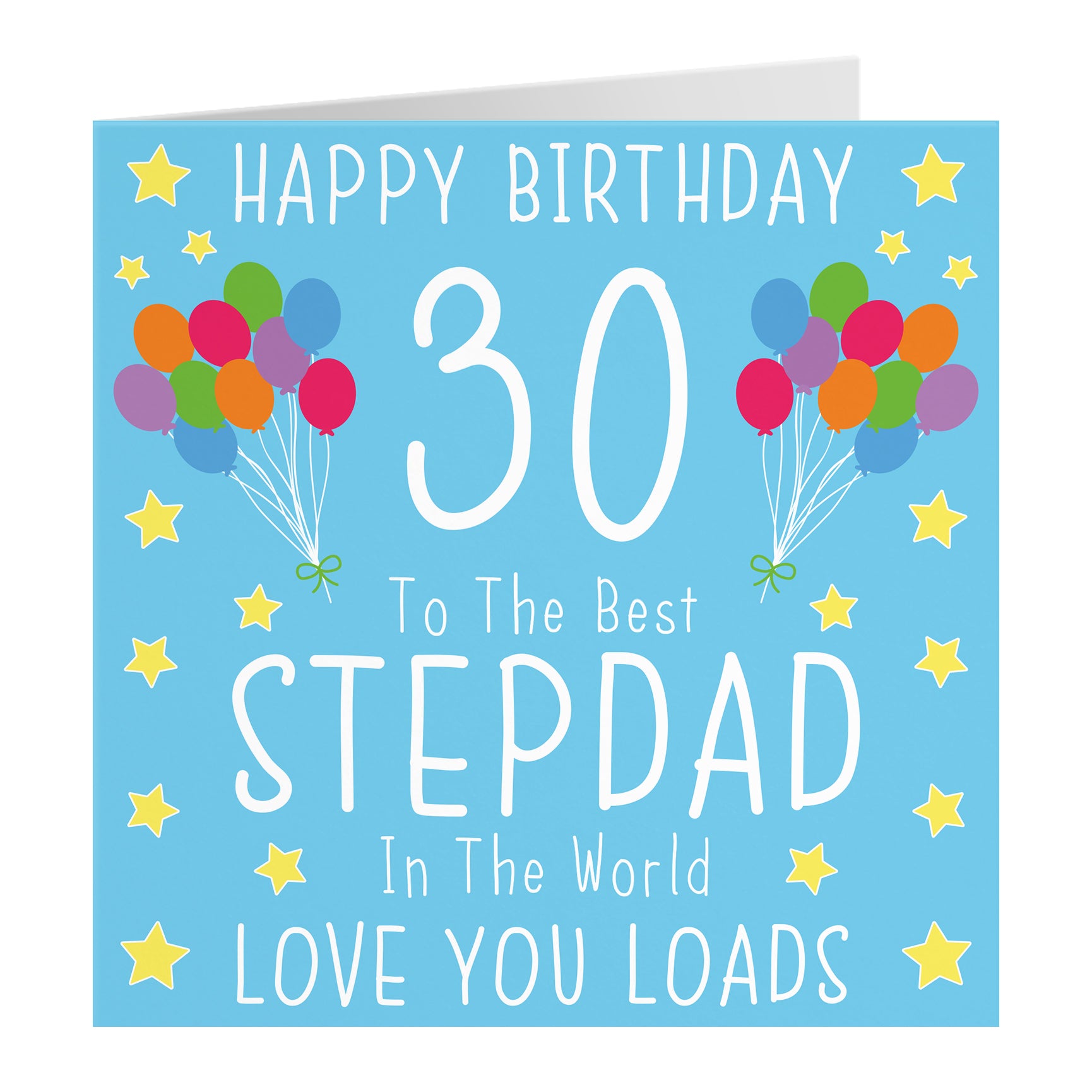 Blue Birthday Card Iconic