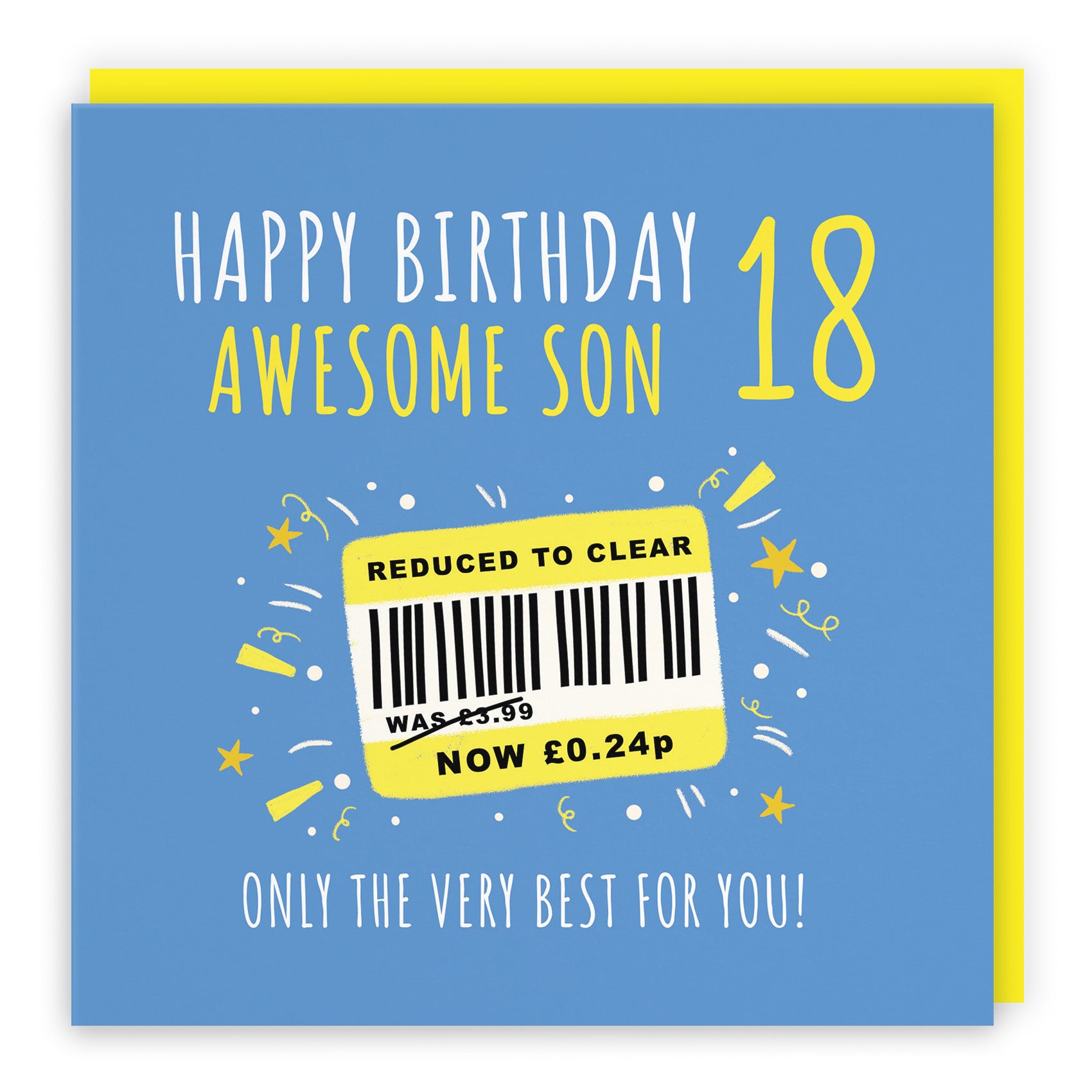 Reduced To Clear Birthday Card Moments